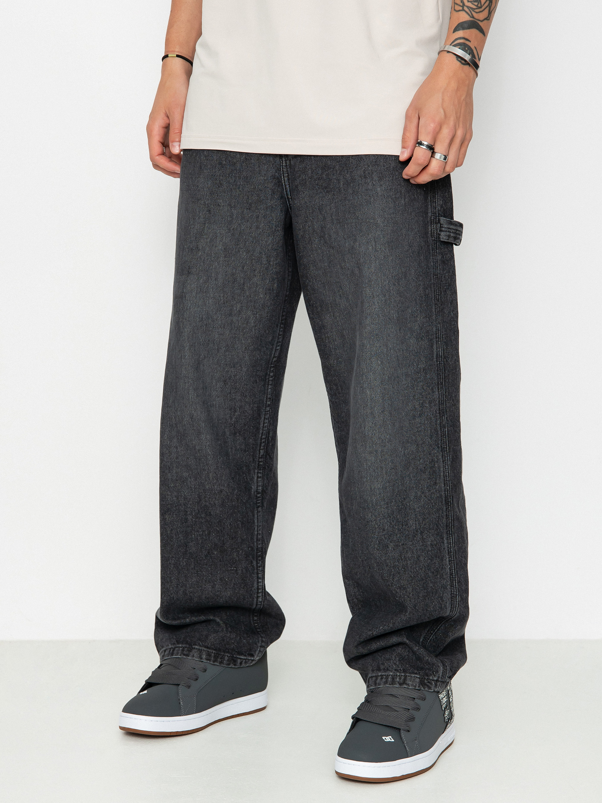DC Worker Baggy Pants (black denim)