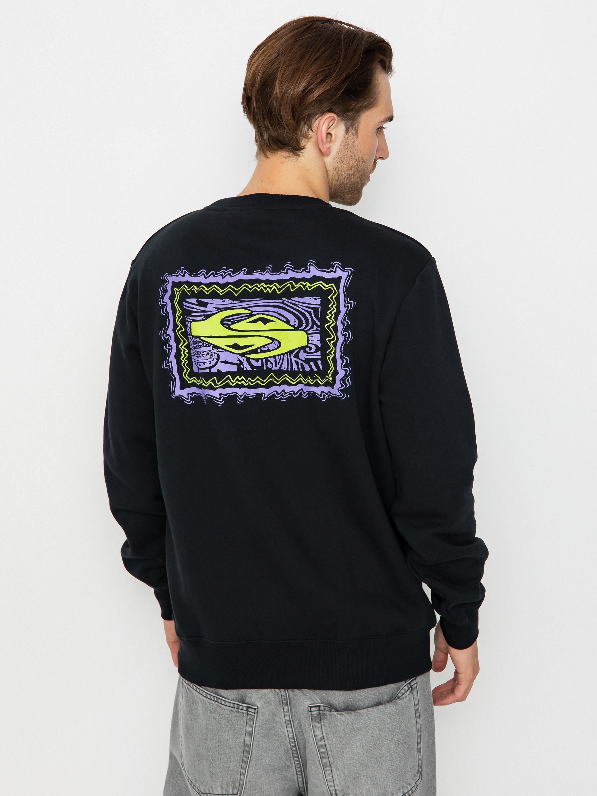 Quiksilver Surf Earth Sweatshirt black (black)