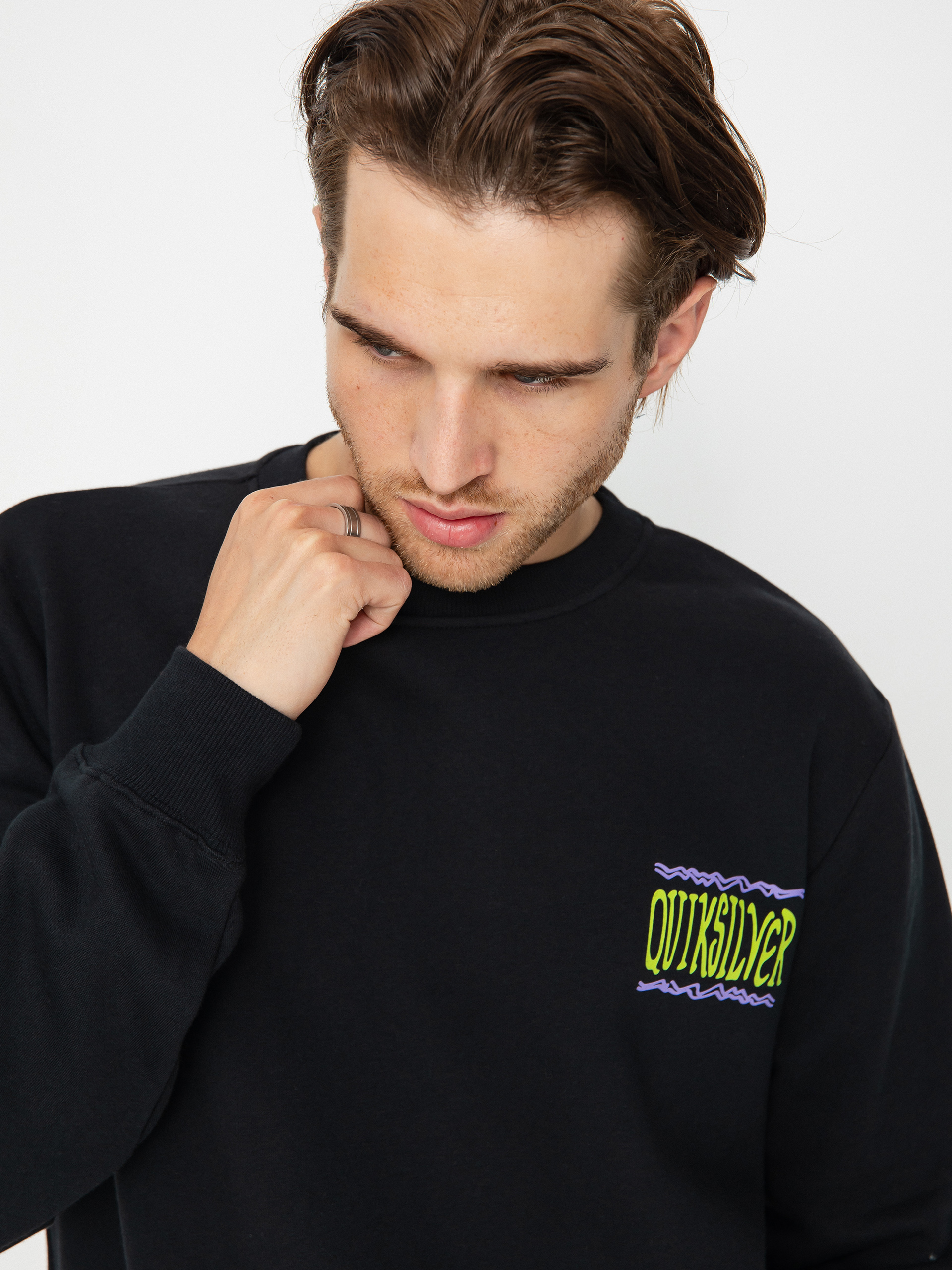 Quiksilver Surf Earth Sweatshirt (black)