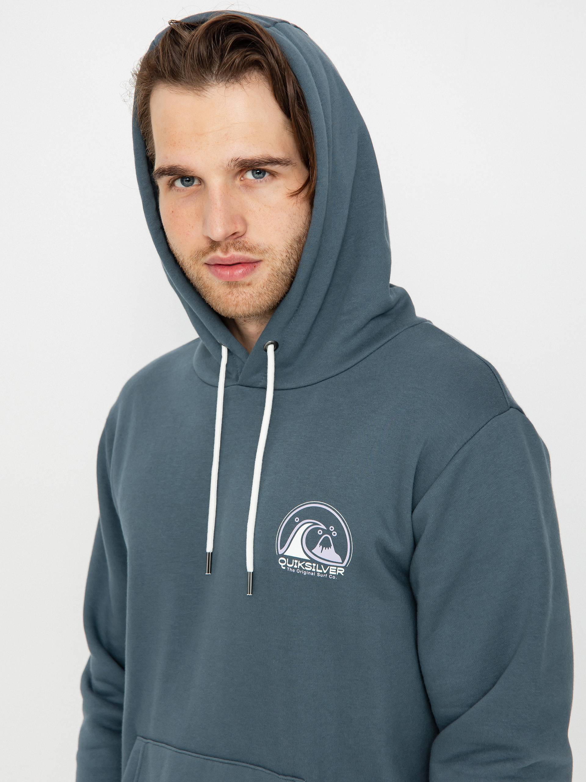 Quiksilver Clean Circle HD Hoodie (dark slate)
