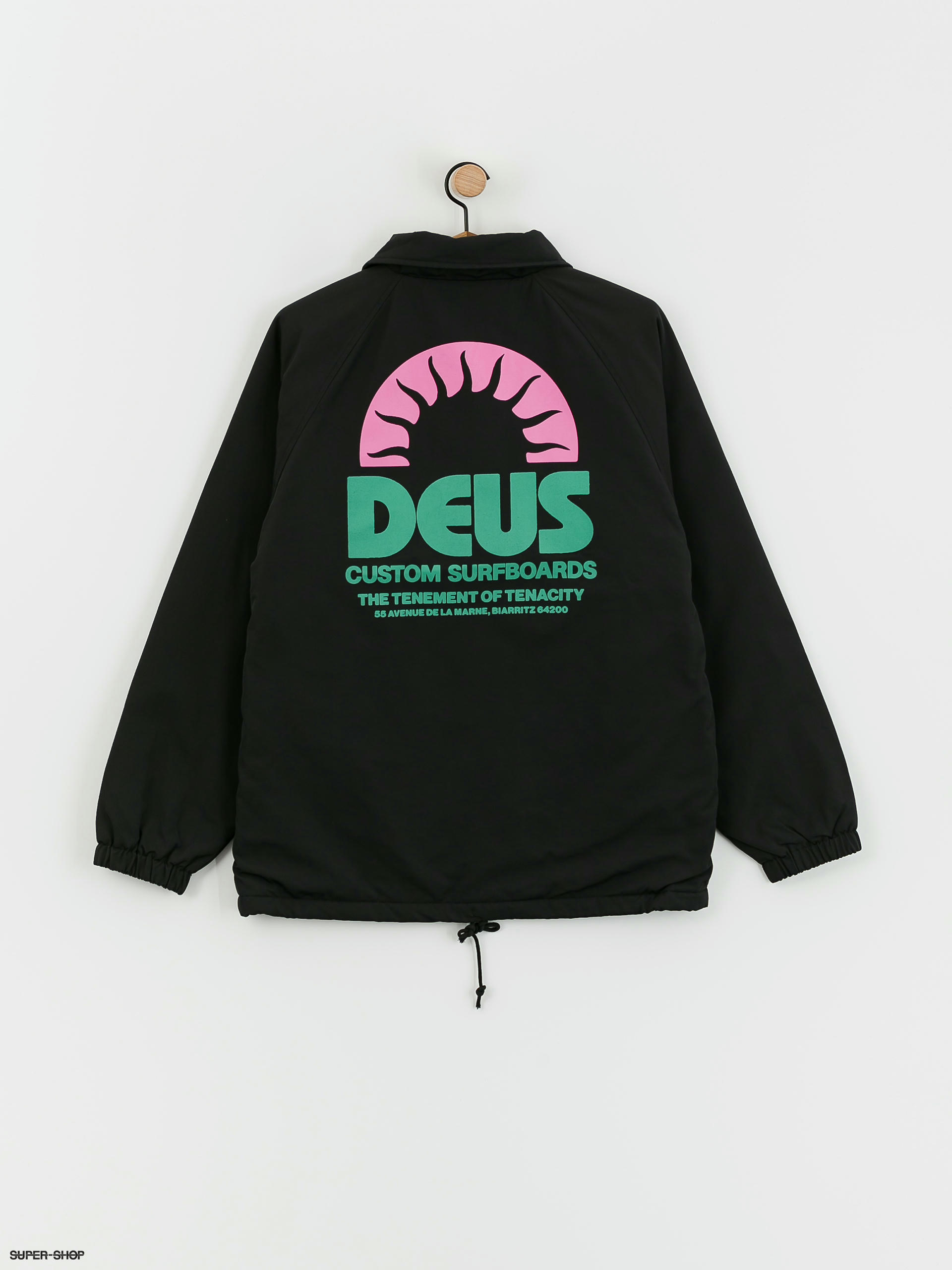 Deus Ex Machina Melodies Coach Jacket (anthracite)