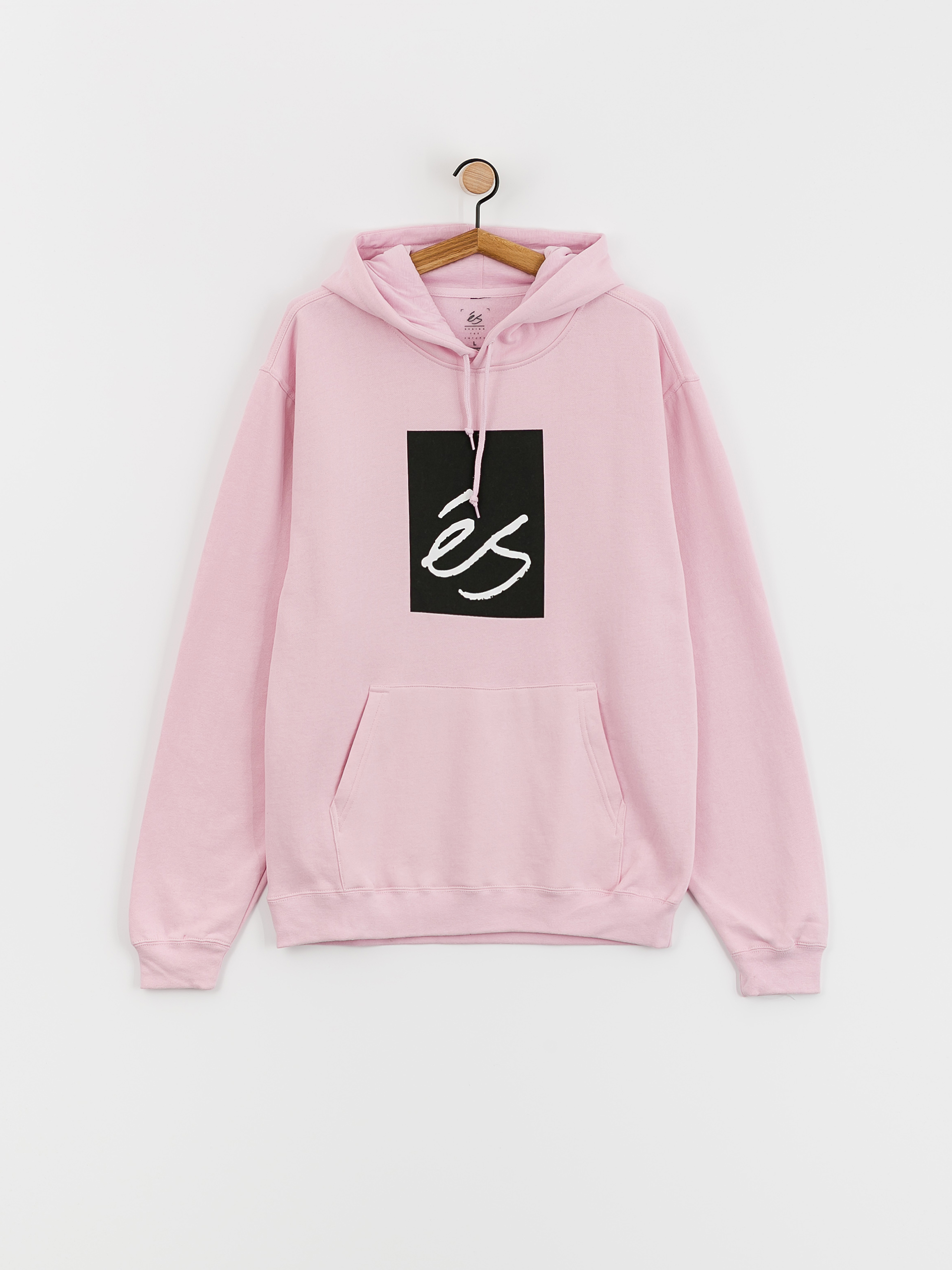 Here for Now Color Block Hoodie in Pink