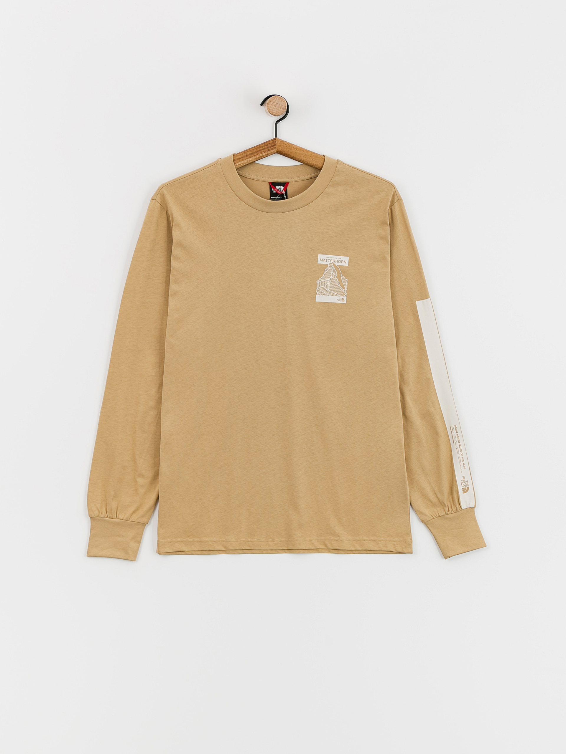 The North Face Matterhorn Face Longsleeve (khaki stone)