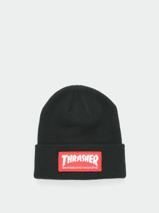 Thrasher Skate Mag Patch Beanie (black)