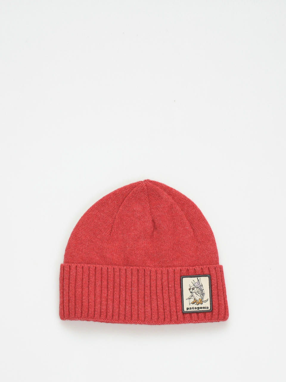 Patagonia Brodeo Beanie (fun hogs armadillo/touring red)