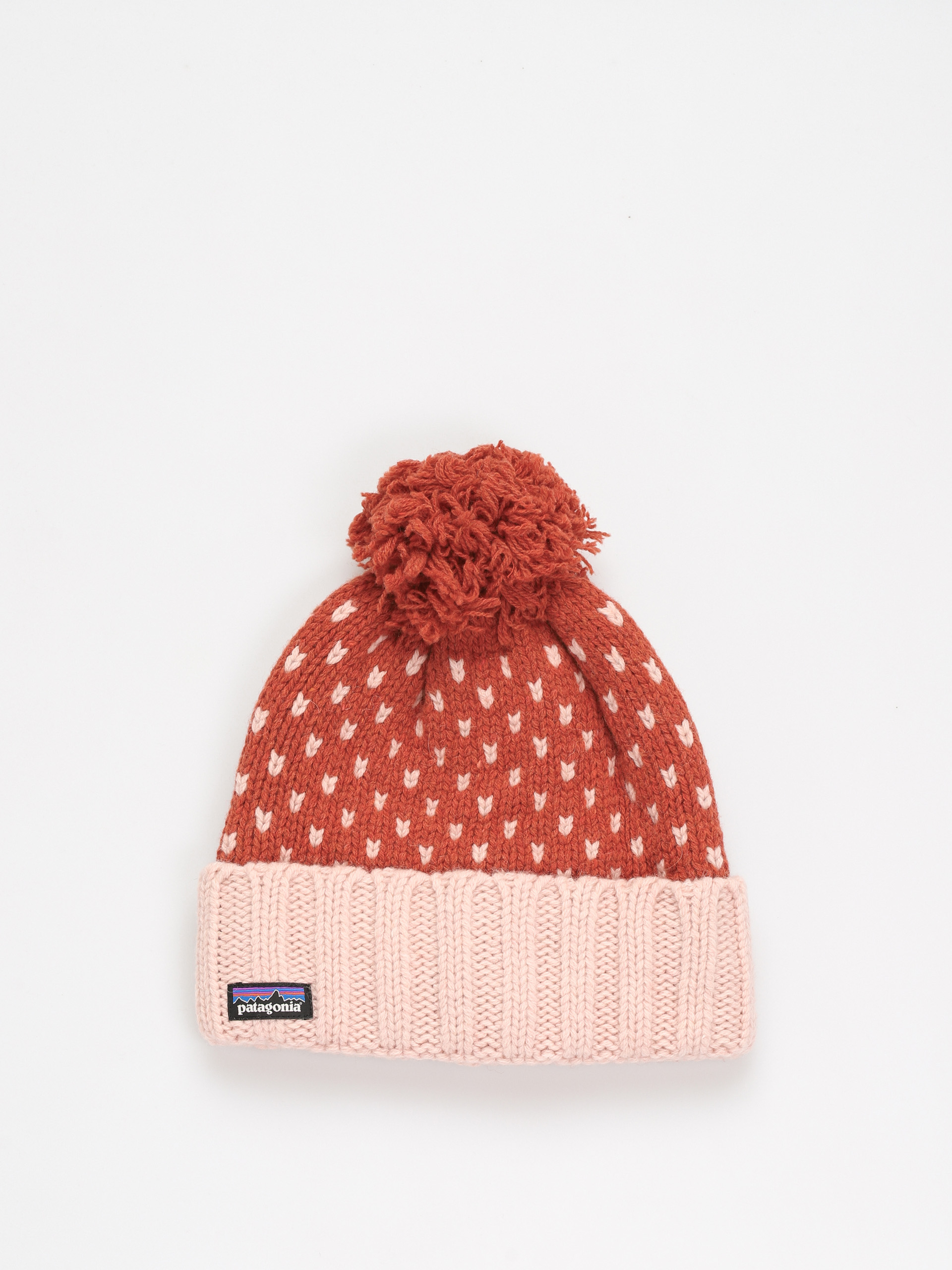 Patagonia Snowbelle Beanie (ridge/burl red)