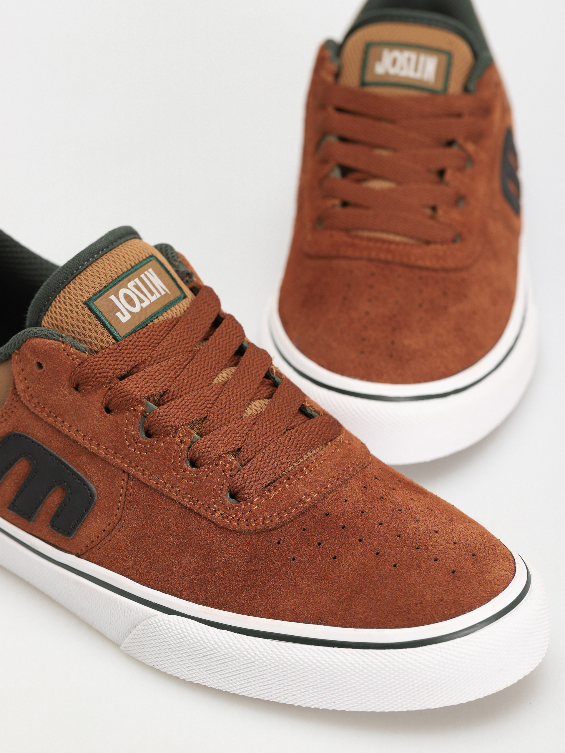 Etnies Joslin Vulc Shoes (brown/green)