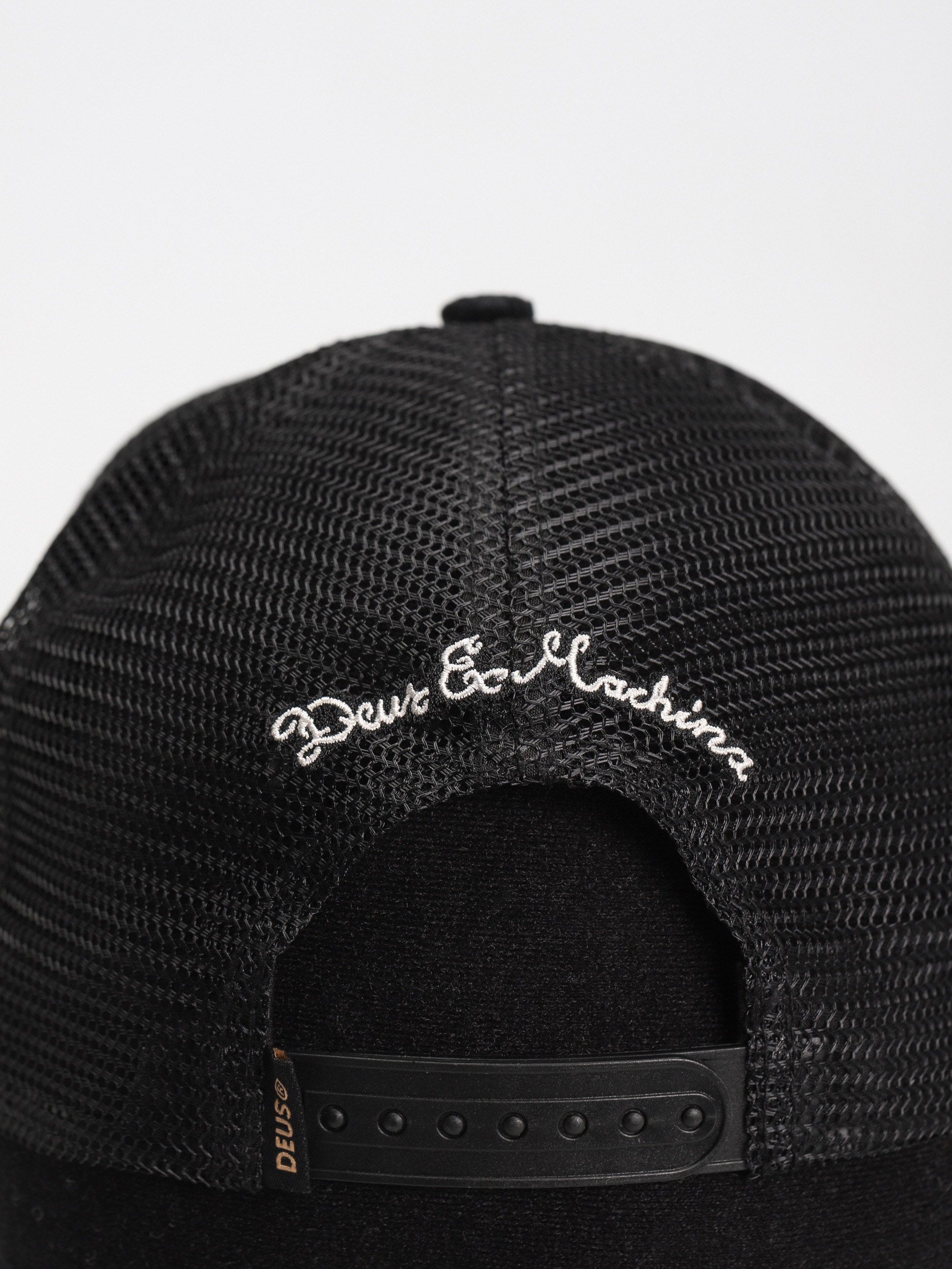 Casquette Trucker Deus Ex Machina, Noir, Logo Mesh, Taille Unique Homme - Occasion