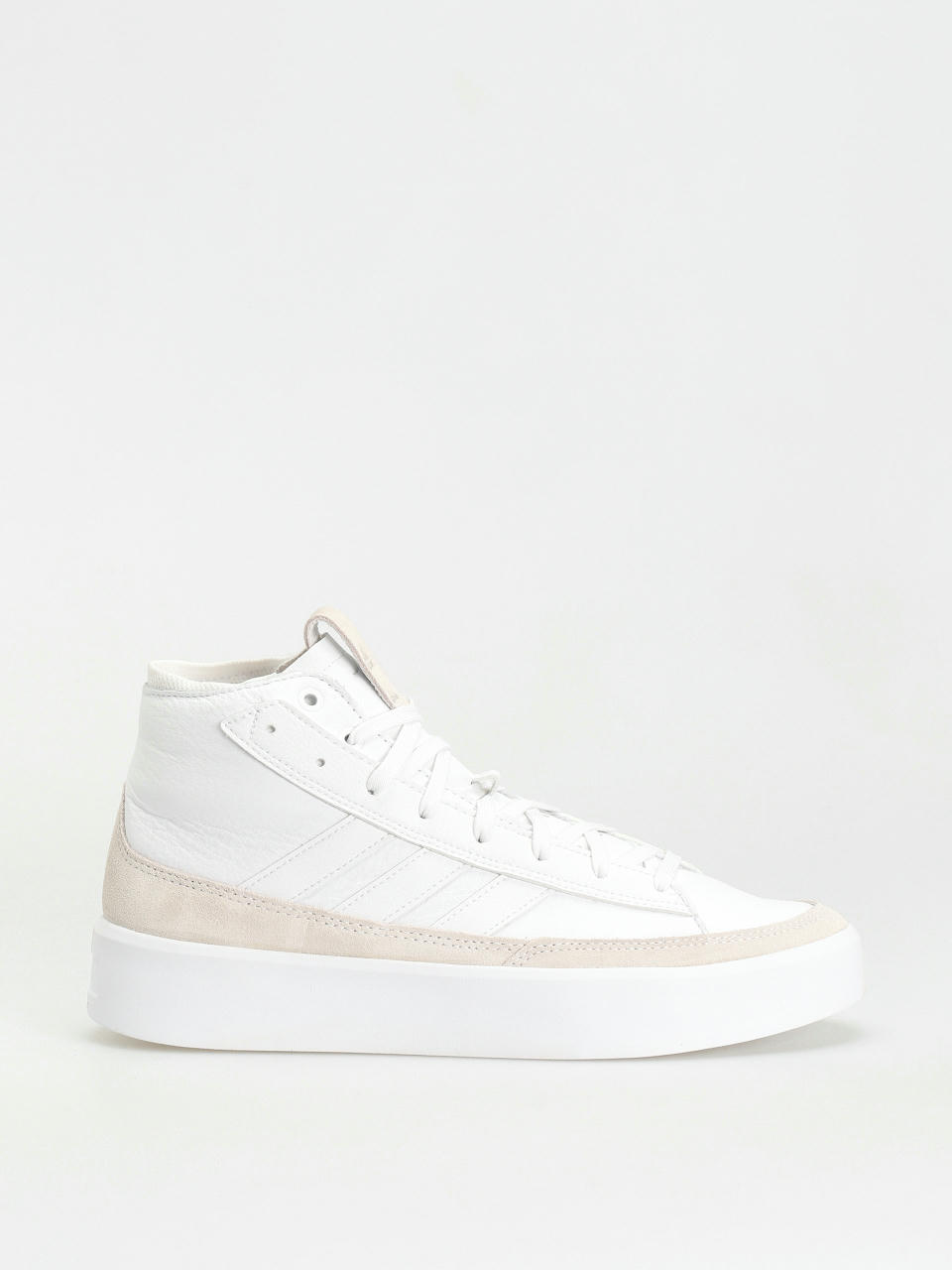 adidas Originals Znsored Hi Prem Leather Shoes (ftwwht/ftwwht/ftwwht)