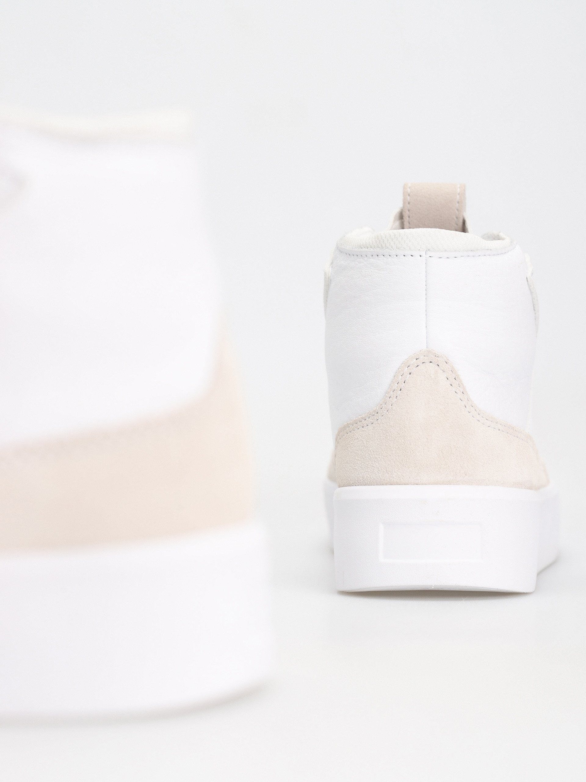 adidas Znsored Hi Prem Leather Shoes (ftwwht/ftwwht/ftwwht)