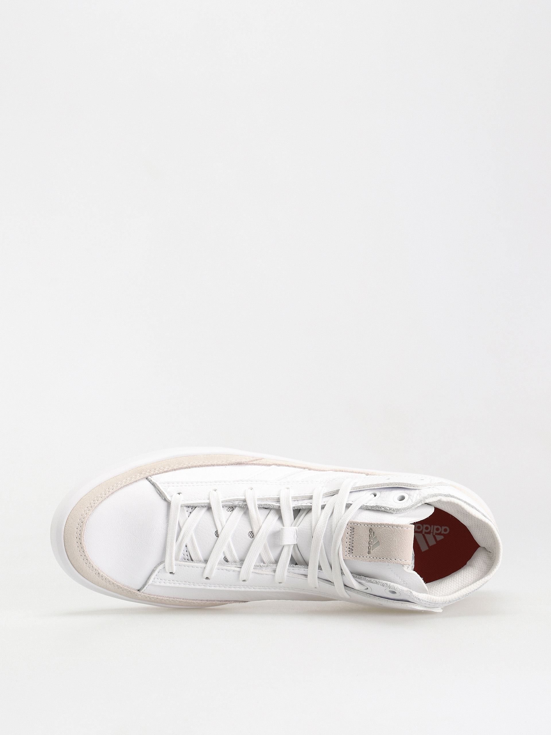adidas Znsored Hi Prem Leather Shoes (ftwwht/ftwwht/ftwwht)