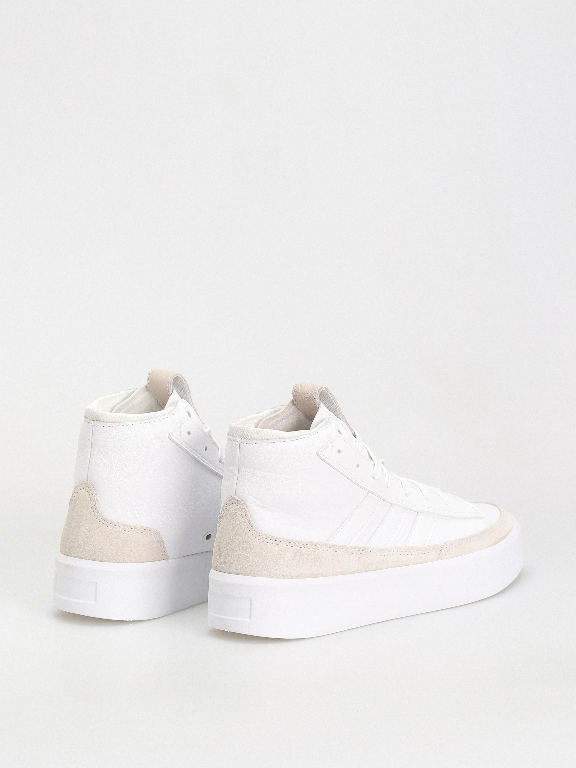 adidas Znsored Hi Prem Leather Shoes (ftwwht/ftwwht/ftwwht)