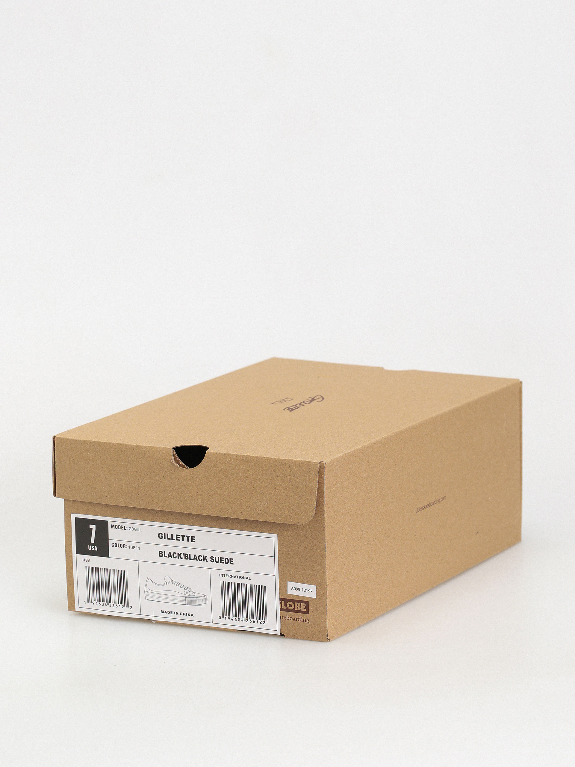 Globe Gillette Schuhe (black/black suede)