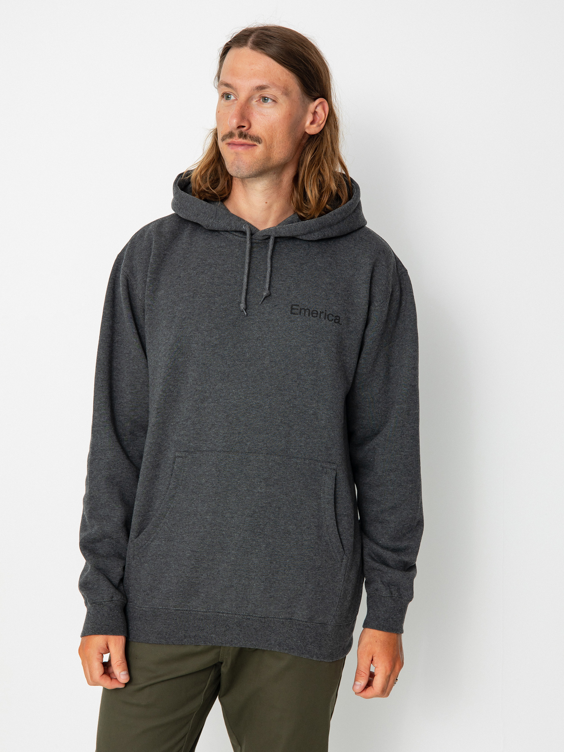 Emerica Lockup HD Hoodie (charcoal)