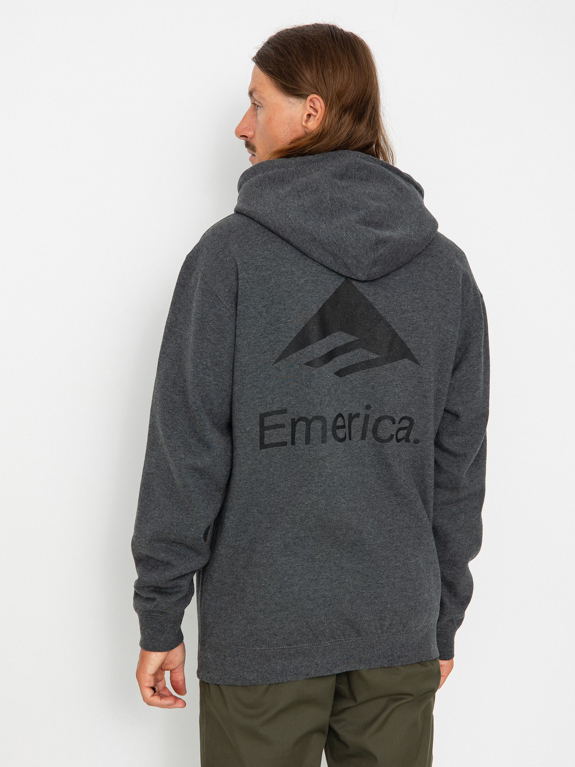 Emerica Lockup HD Hoodie (charcoal)