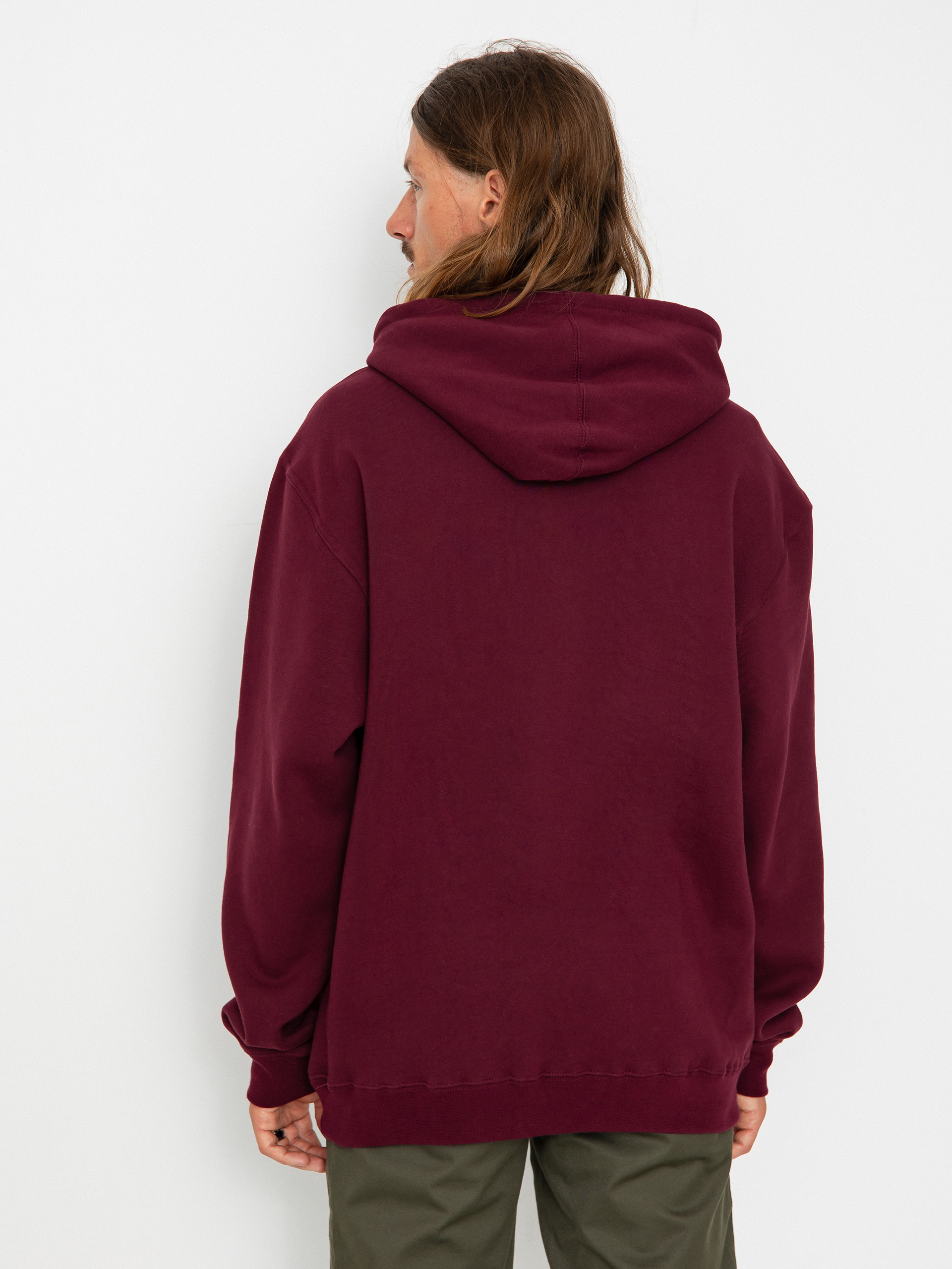 Emerica Pure Logo HD Hoodie (burgundy)