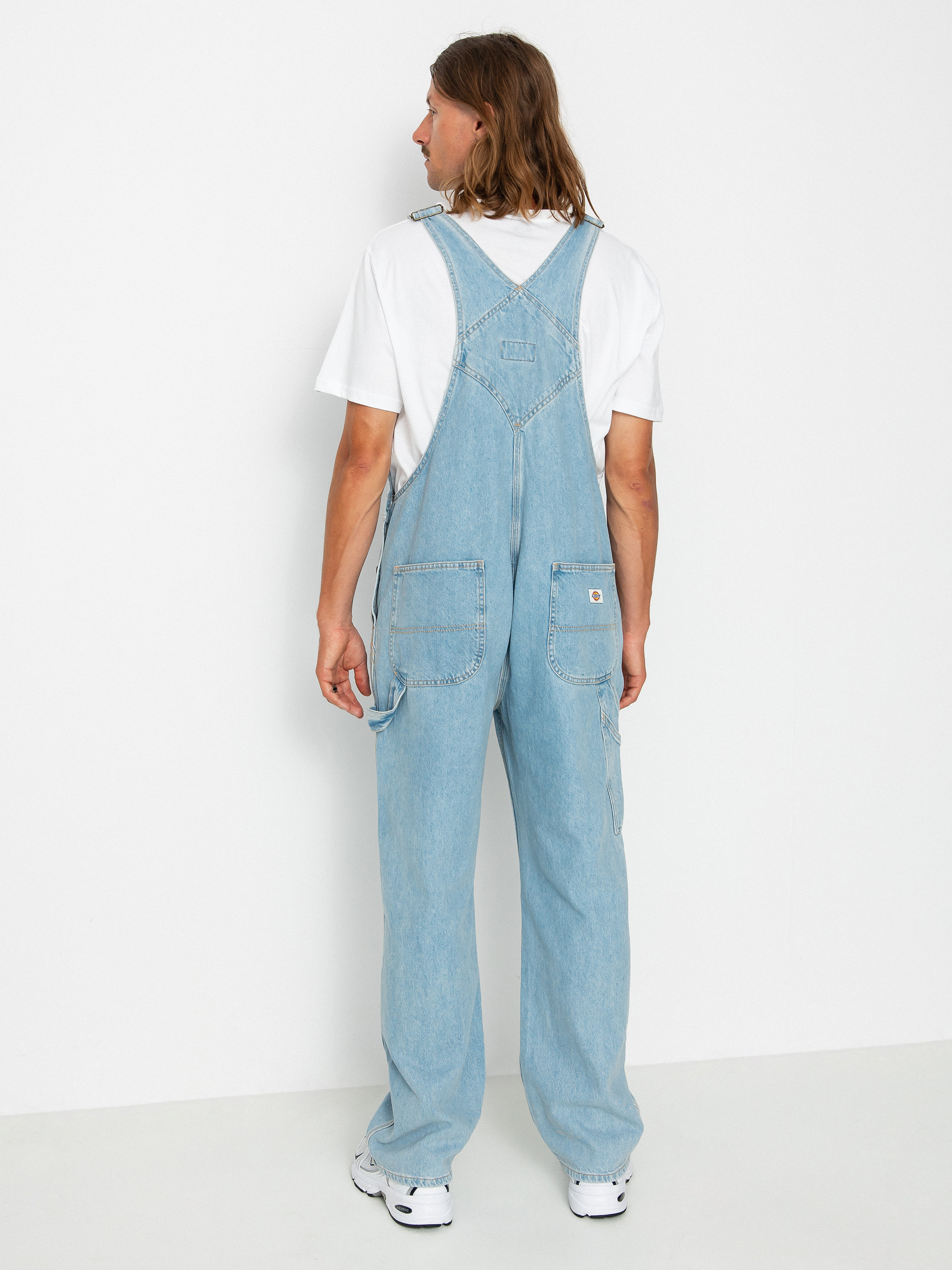 Dickies Classic Denm Bib Pants (vntg blue)