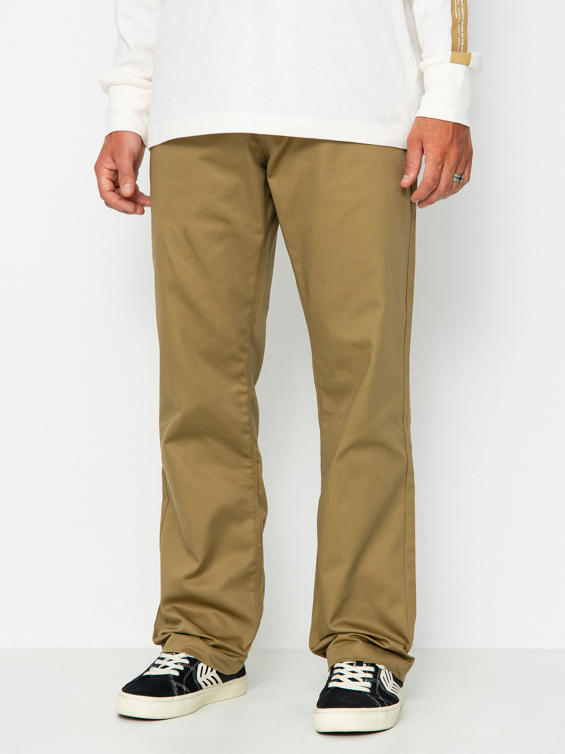 Volcom Pats Volcom Frickin Skate Chino Pants - brown (dark khaki)
