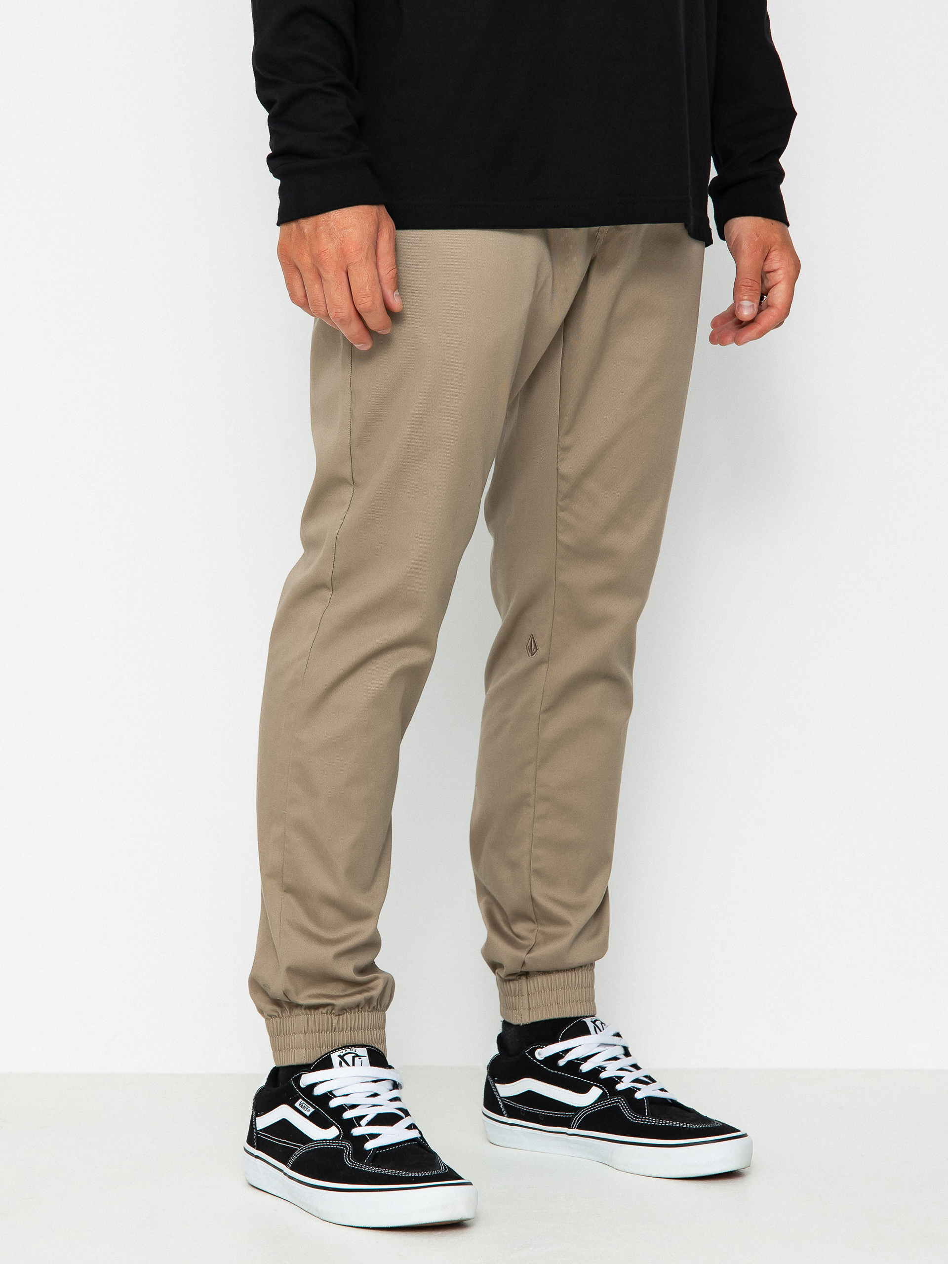 Volcom Frickin Slim Jogger Pants (khaki)