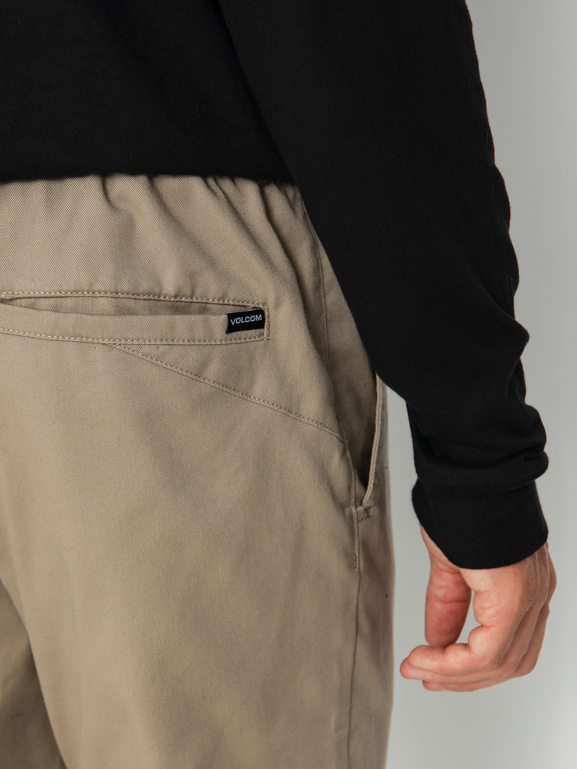 Volcom Frickin Slim Jogger Hose (khaki)