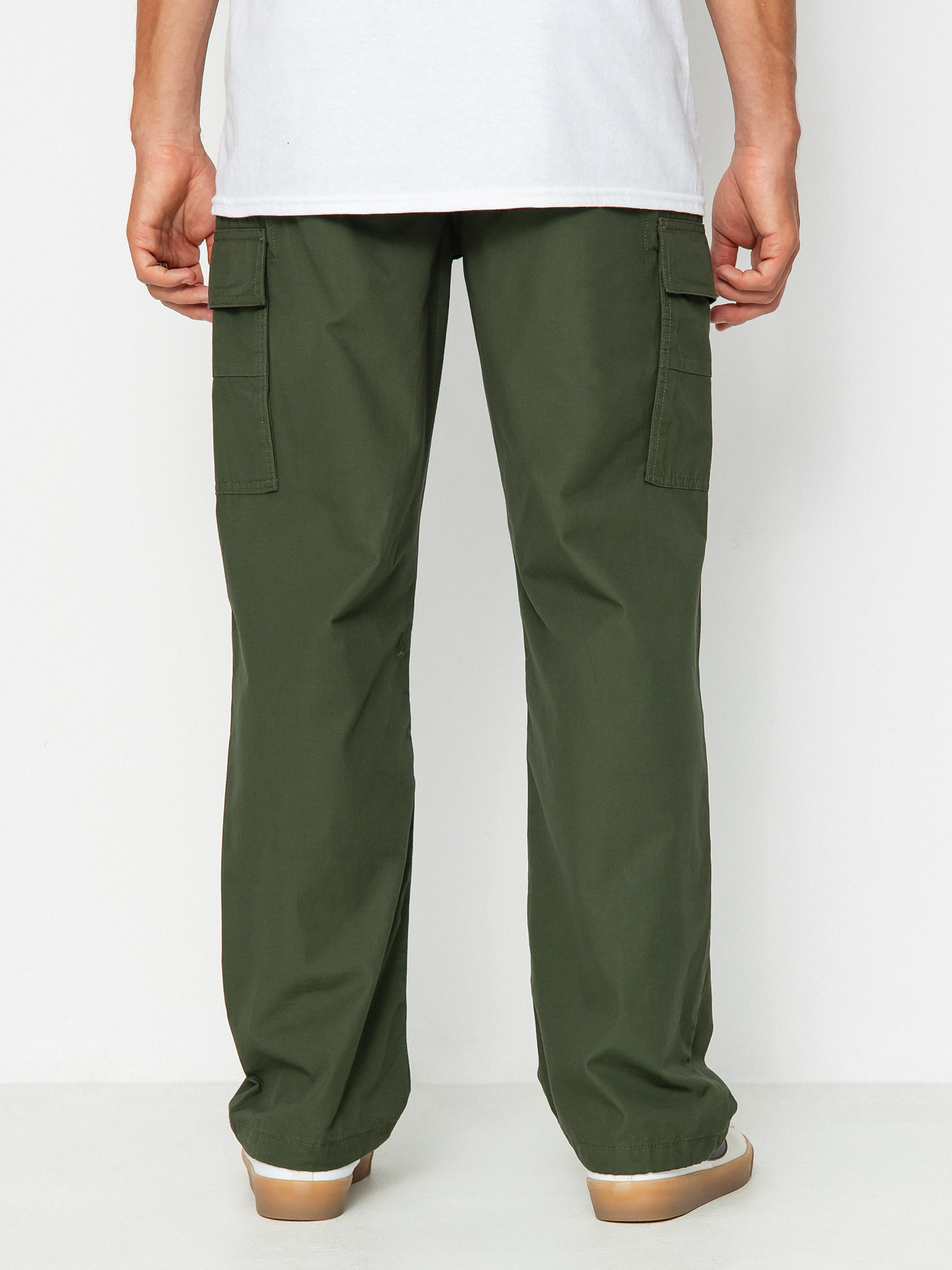 Volcom Squads Cargo Loose Tprd Pants - green (squadron green)