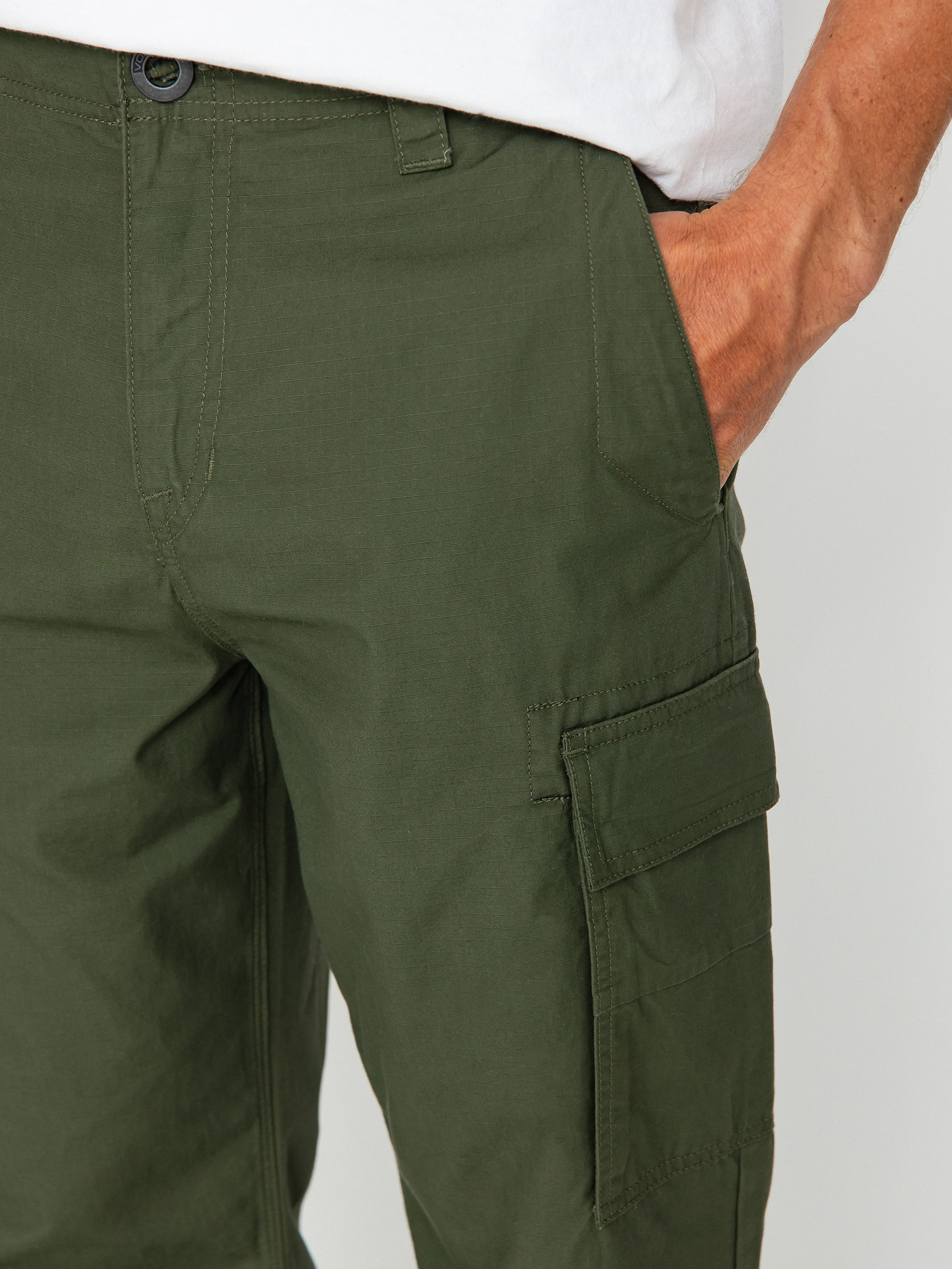 Volcom Squads Cargo Loose Tprd Hose (squadron green)