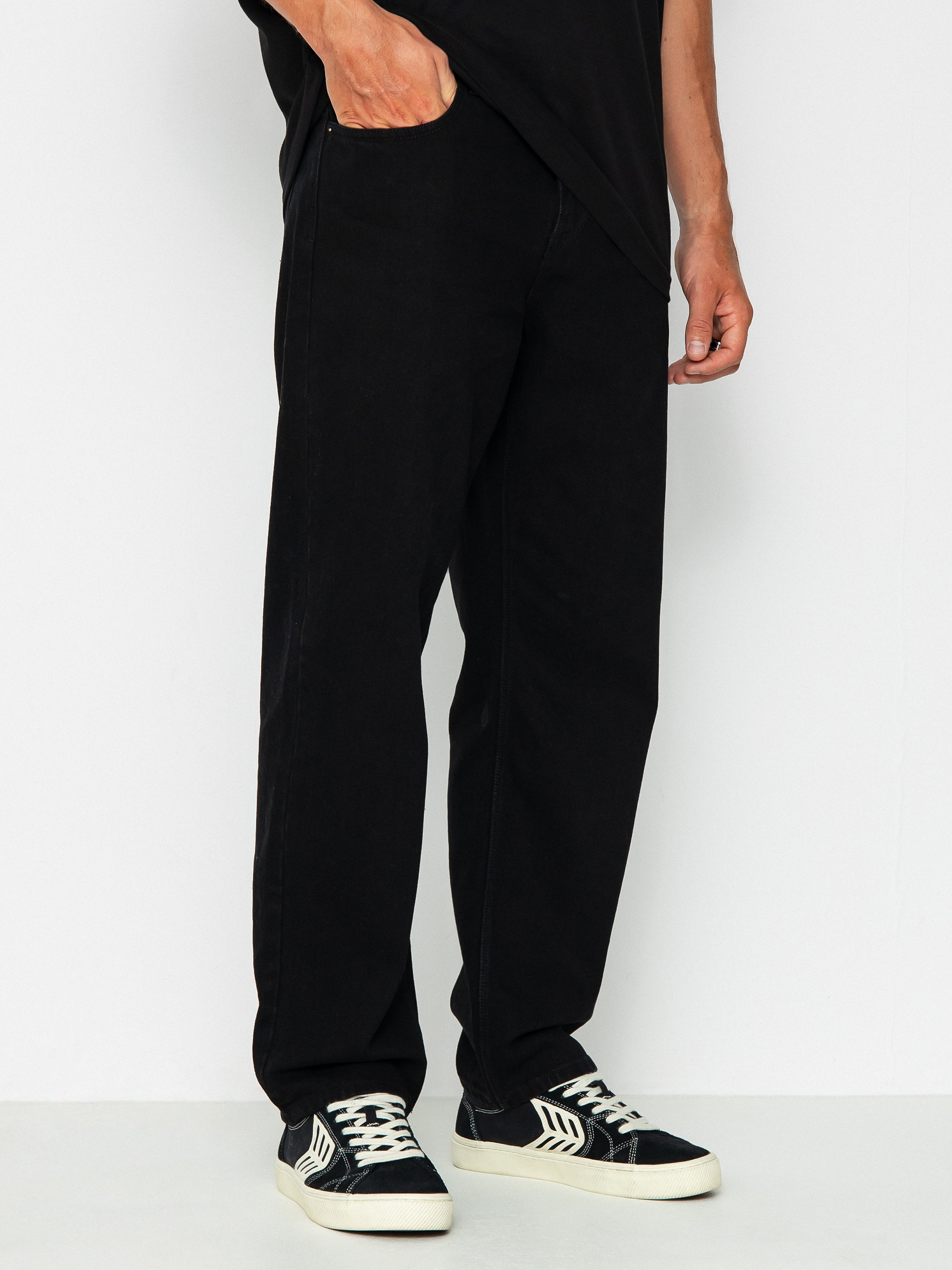 Volcom Modown Tapered Denim Pants (black)