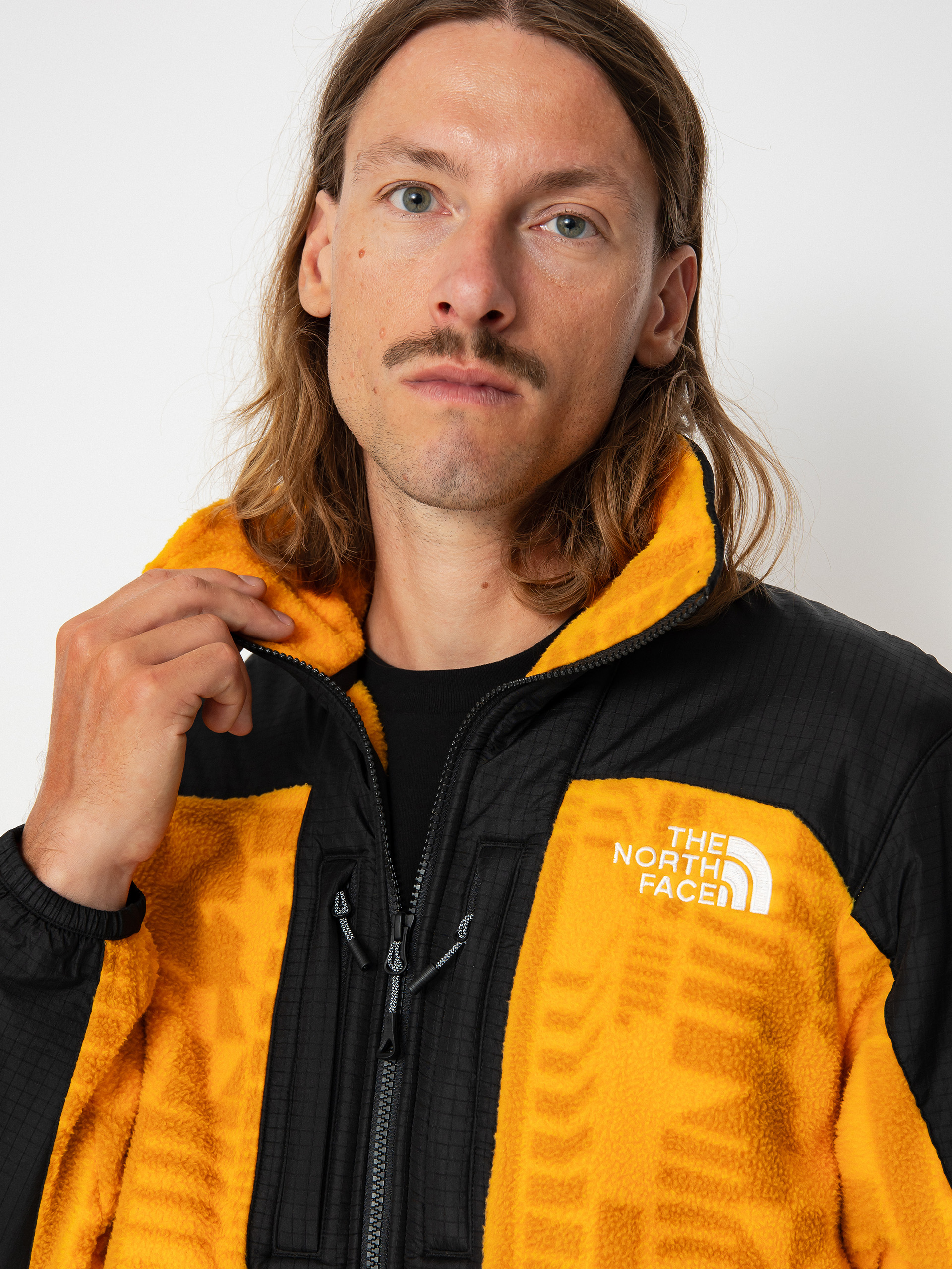 Mens The North Face Fleeski Y2K Fleece (summit gold irg gmt prt)