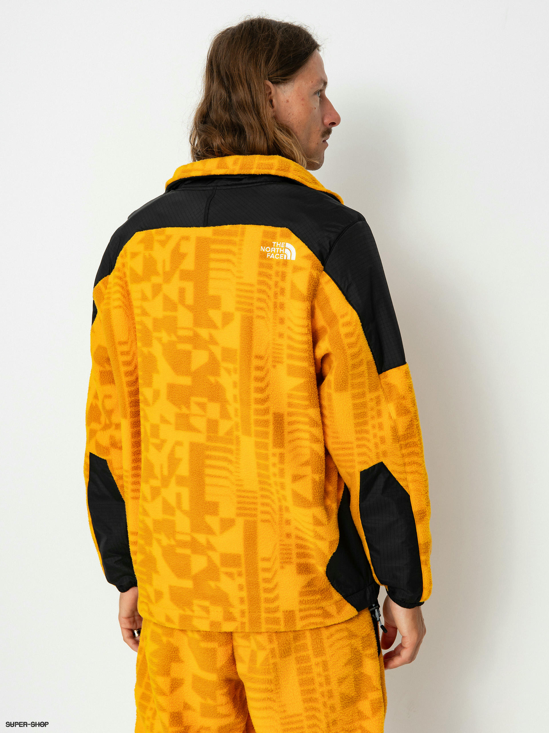 Mens The North Face Fleeski Y2K Fleece (summit gold irg gmt prt)