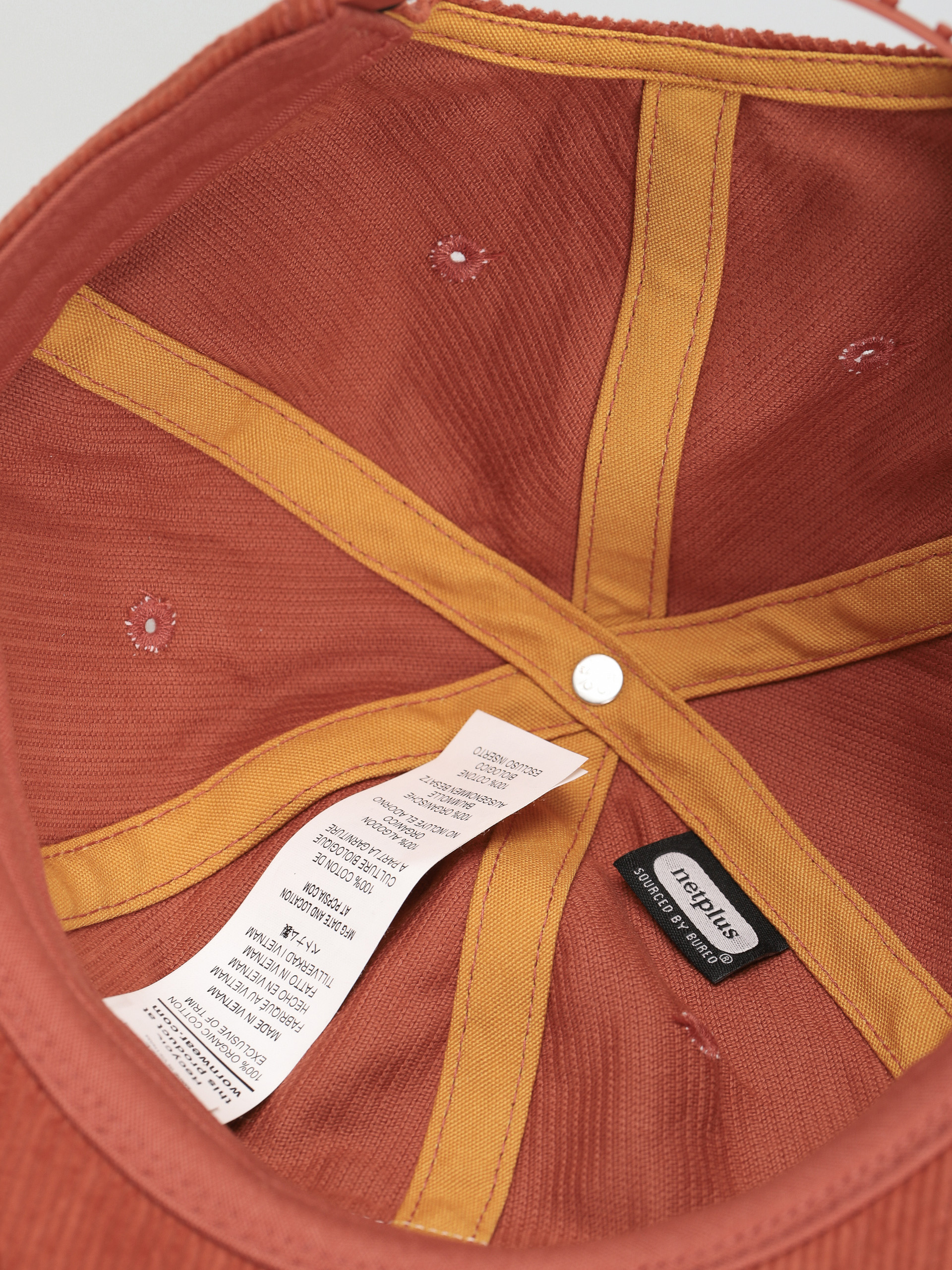 Patagonia Corduroy Cap (73 skyline/burl red)