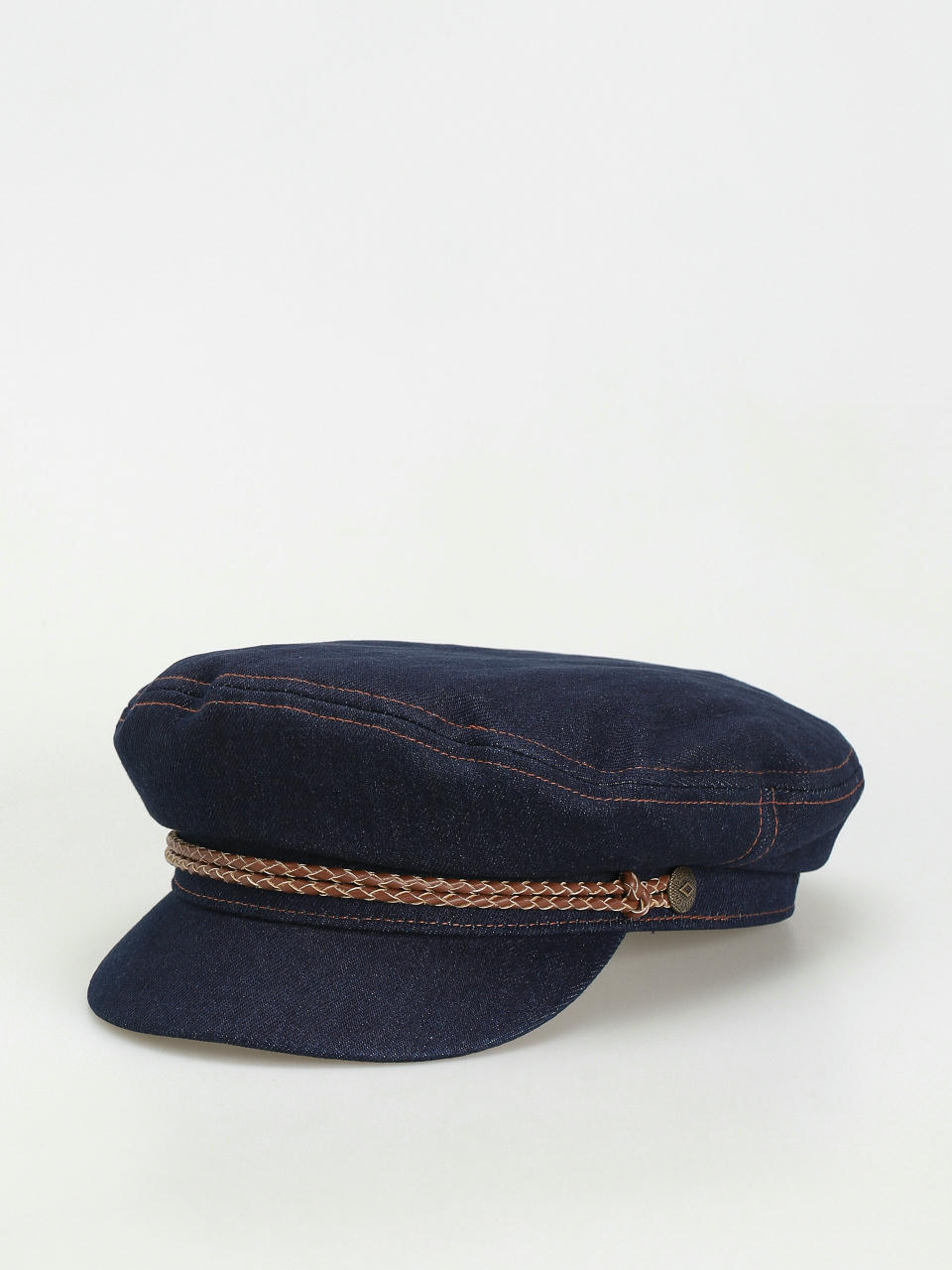 Brixton Fiddler Cap Schirmmütze (washed denim)