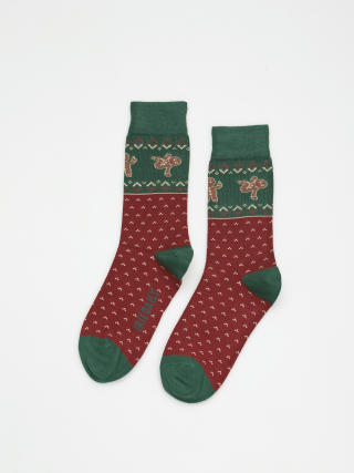 Iriedaily Cookieman Socks (green red)
