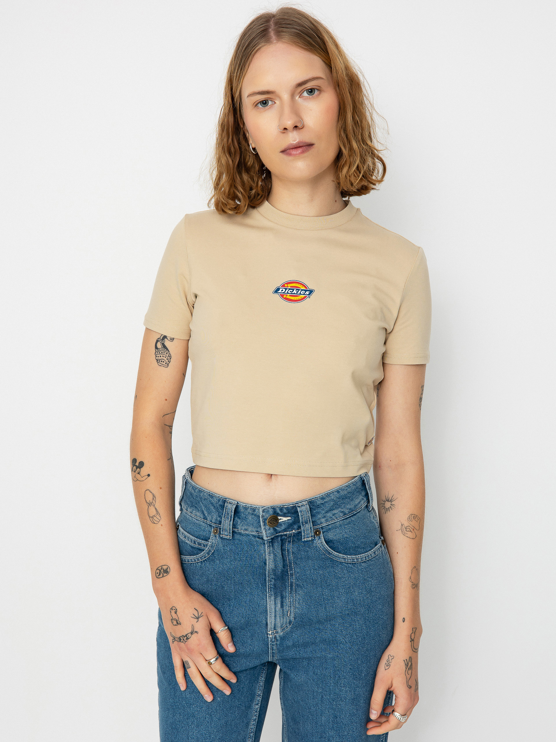 Dickies Maple Valley T-shirt Wmn (irish cream)