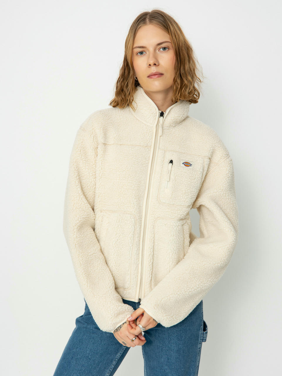 Dickies Mount Hope Fleecejacke Wmn (whitecap gray)