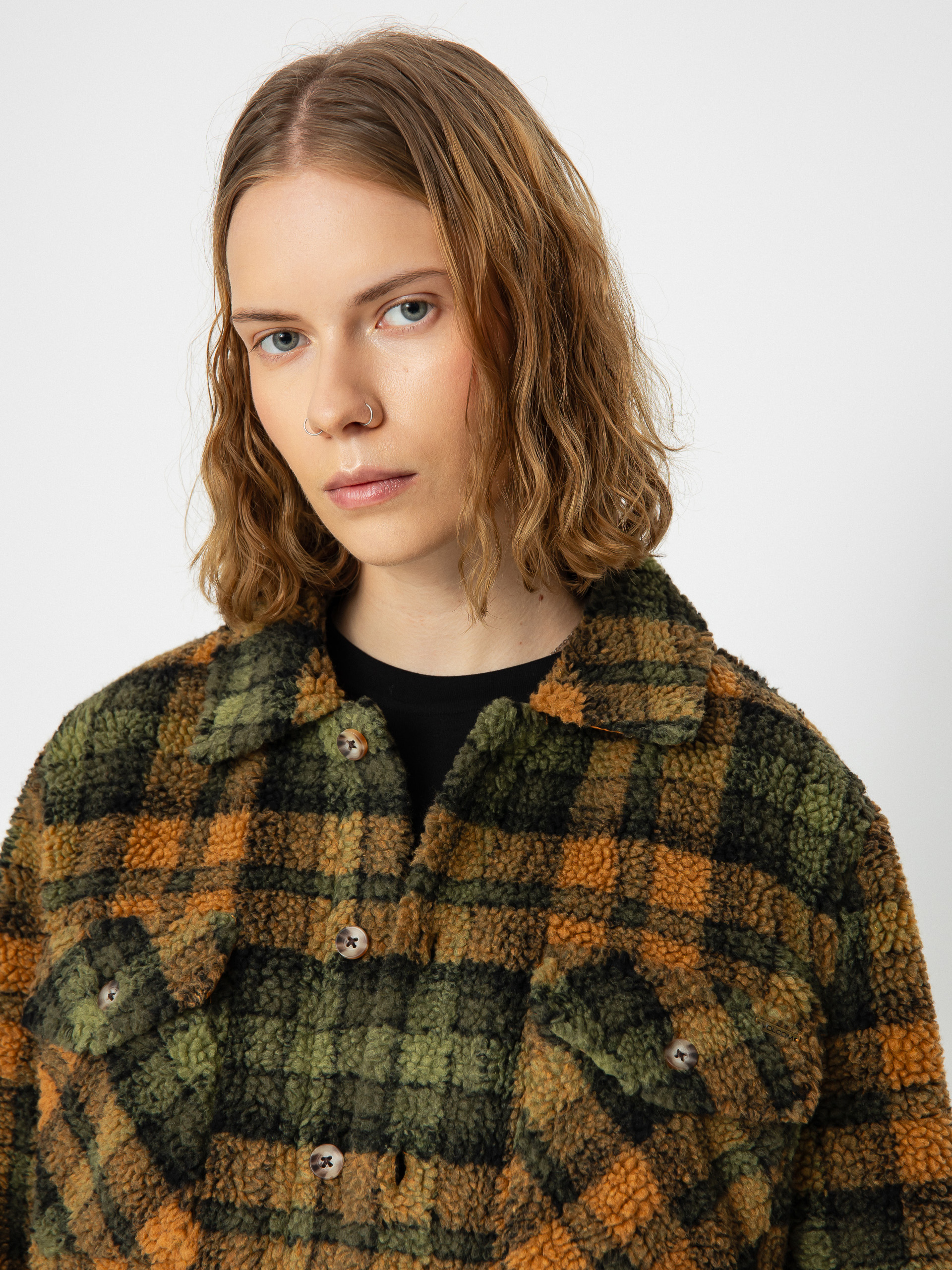 Volcom Silent Sherpa Jacket Wmn (bronze)