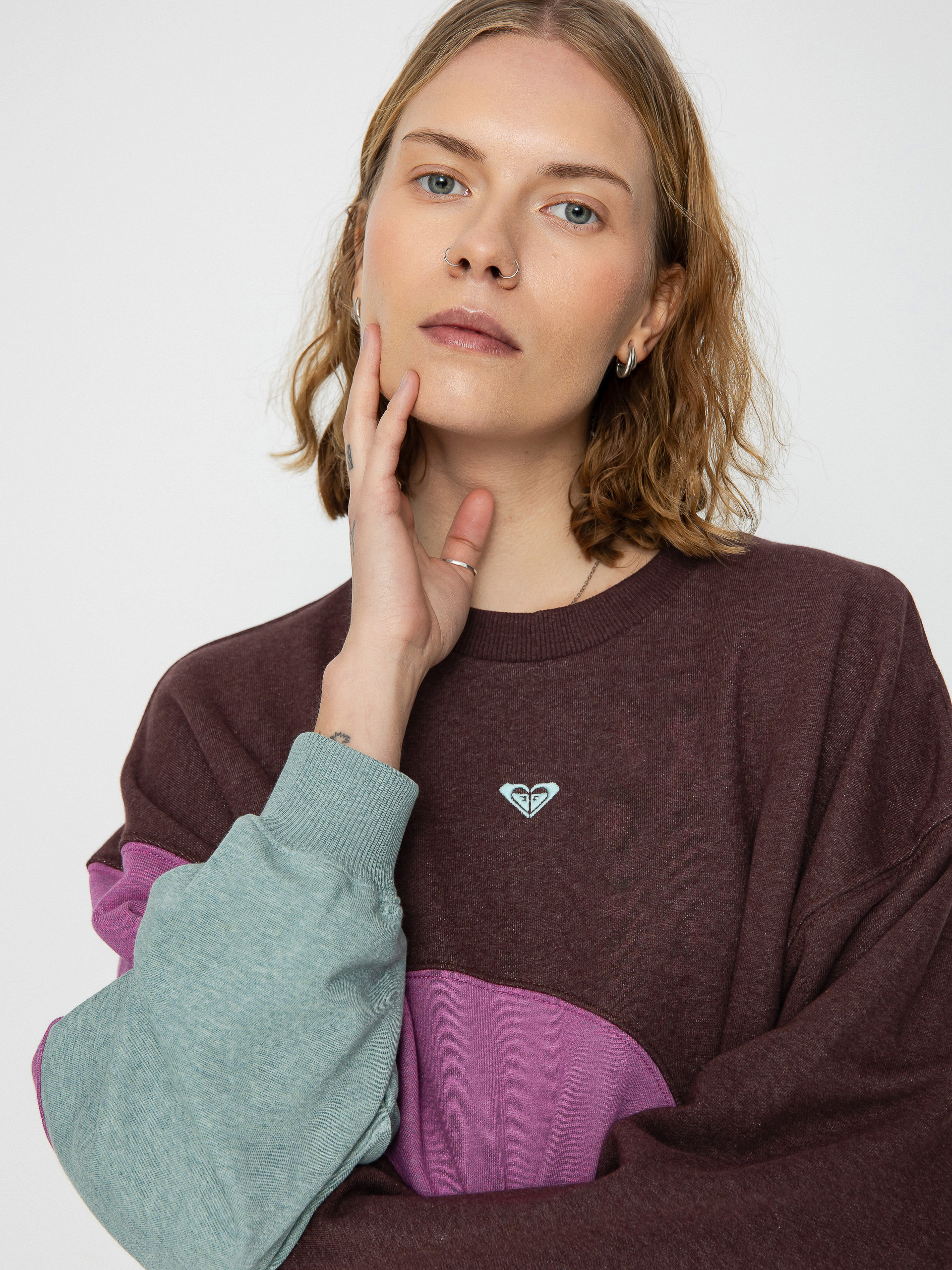 Roxy Happy Daize Sweatshirt Wmn (chocolate)