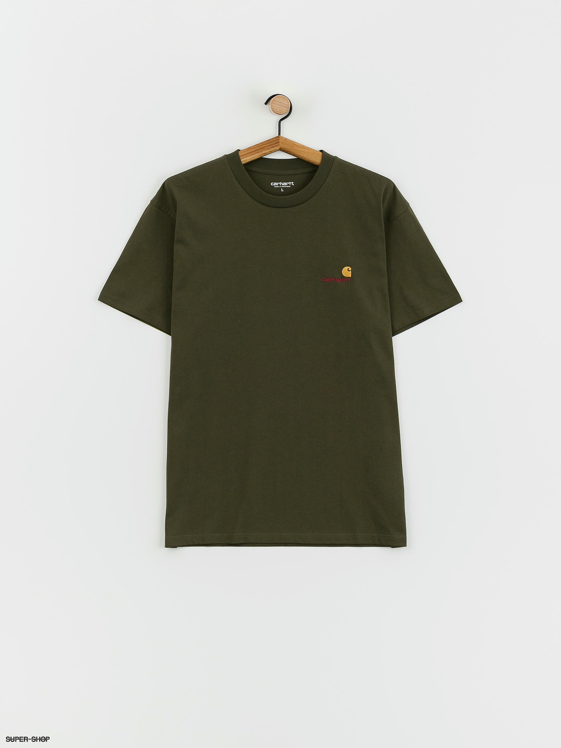 Carhartt WIP American Script T-shirt (plant)