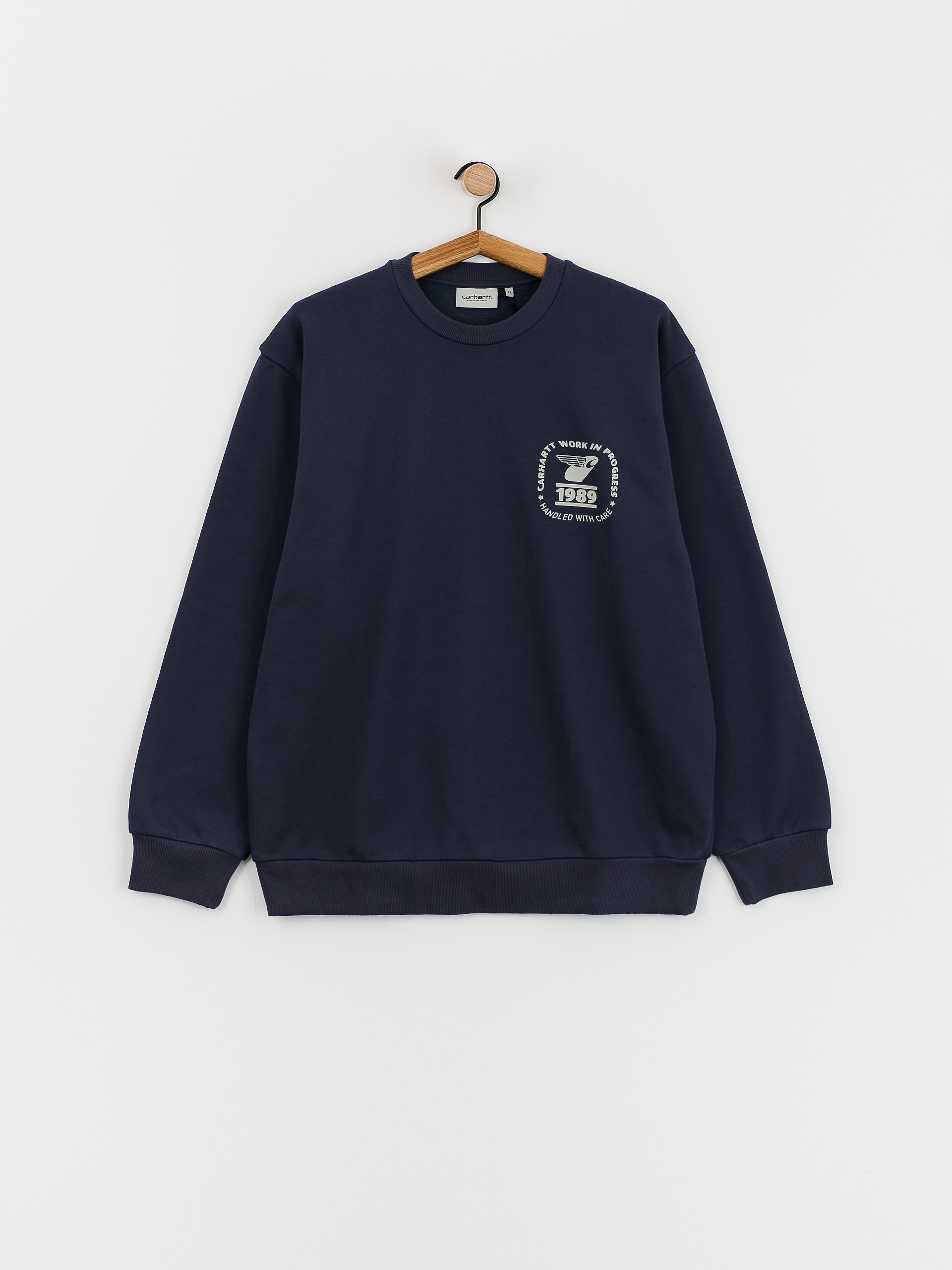 Carhartt WIP Stamp State Sweatshirt - navy blue (blue/grey)