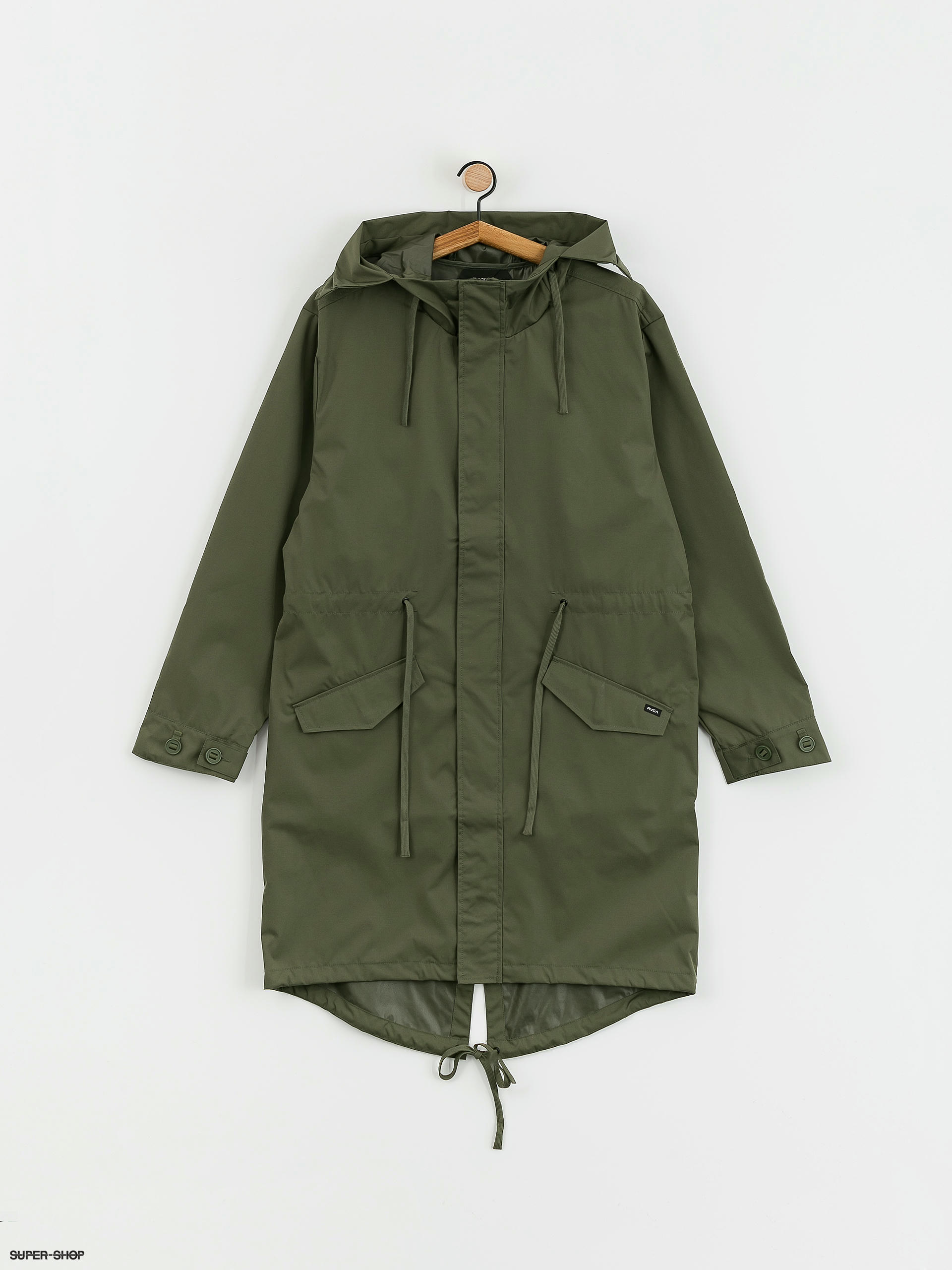 RVCA Fishtail Rainco Jacket (cactus)