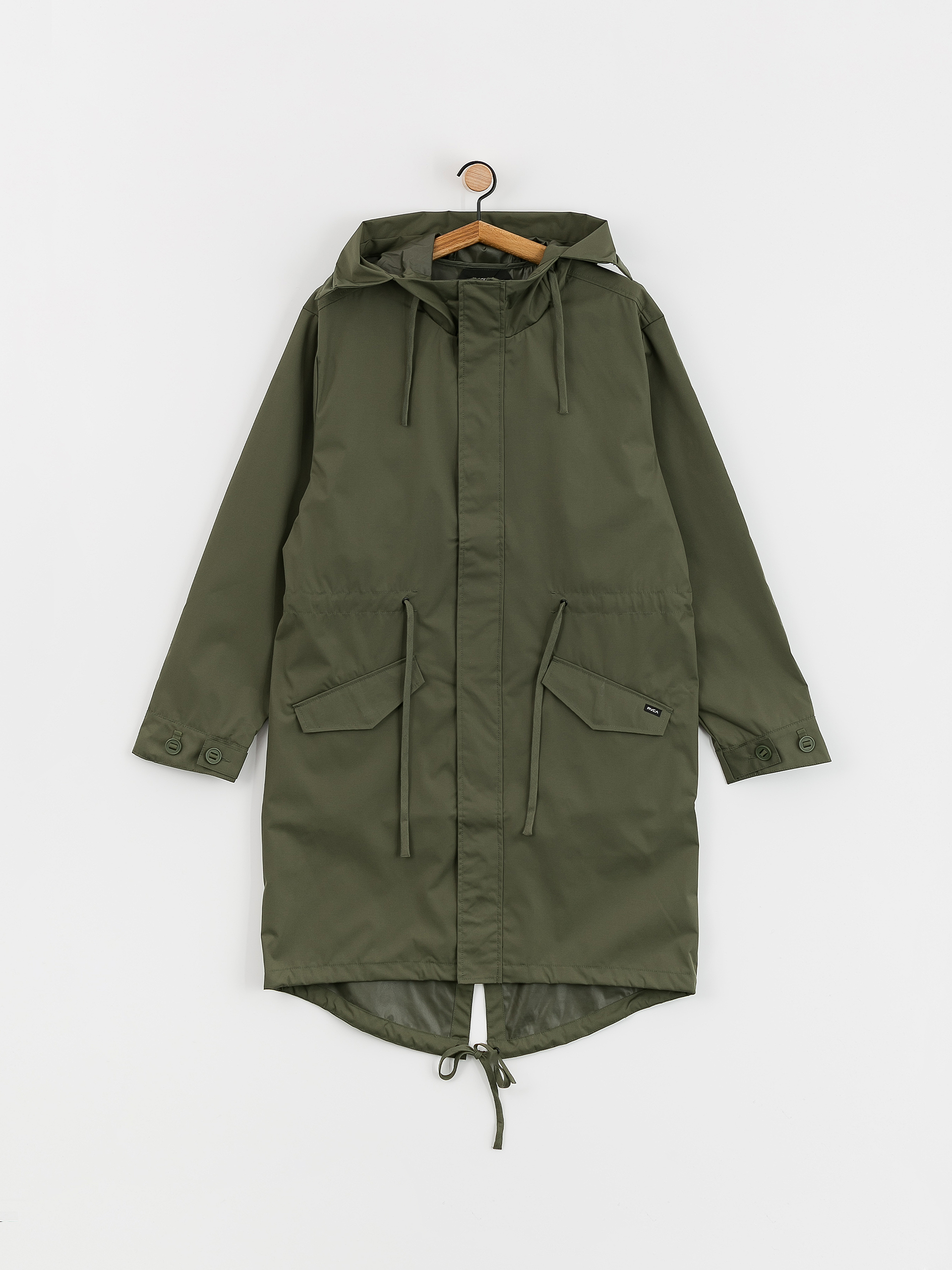 RVCA Fishtail Rainco Jacket (cactus)