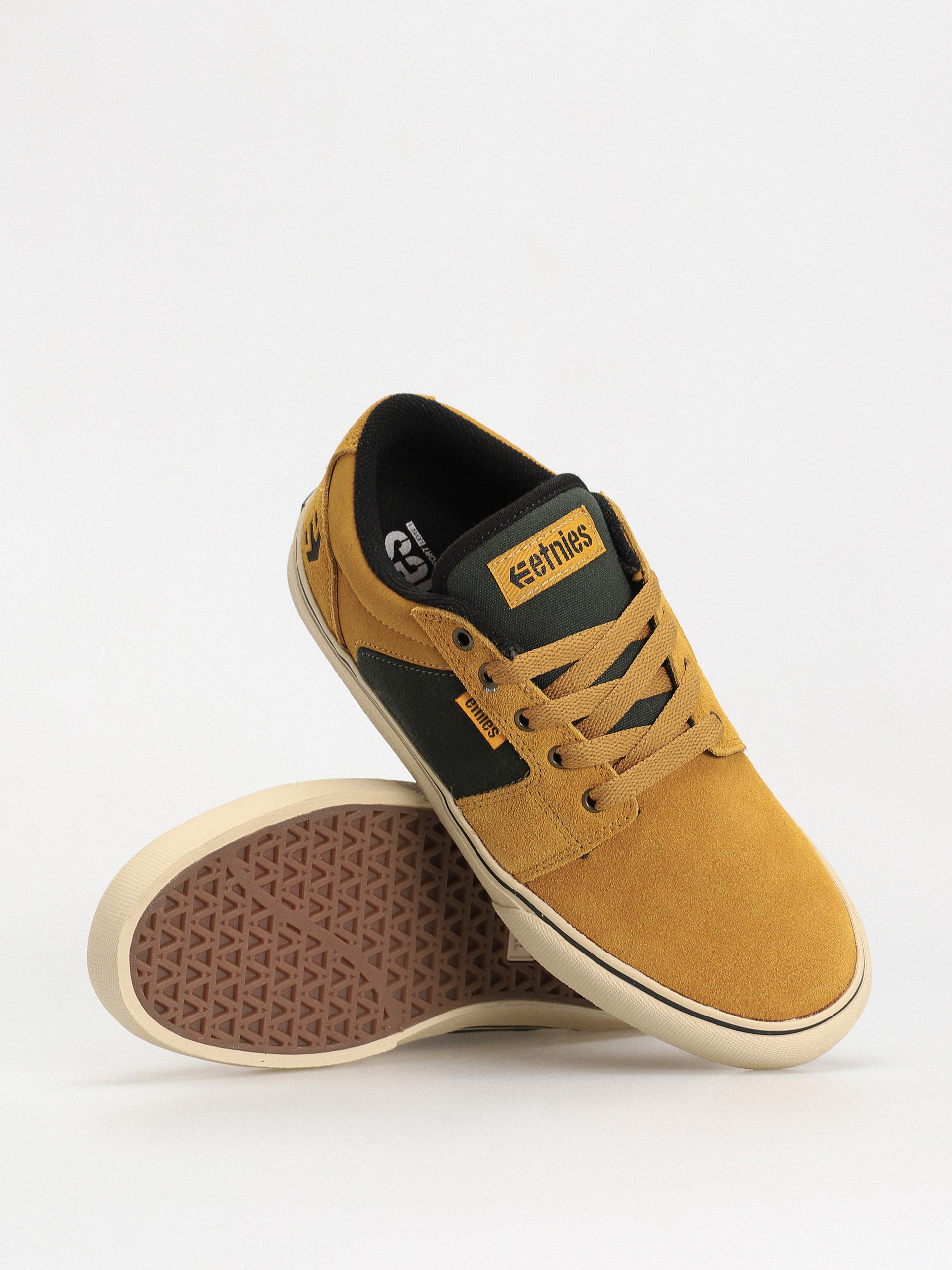 Etnies Barge Ls Shoes (tan/green)