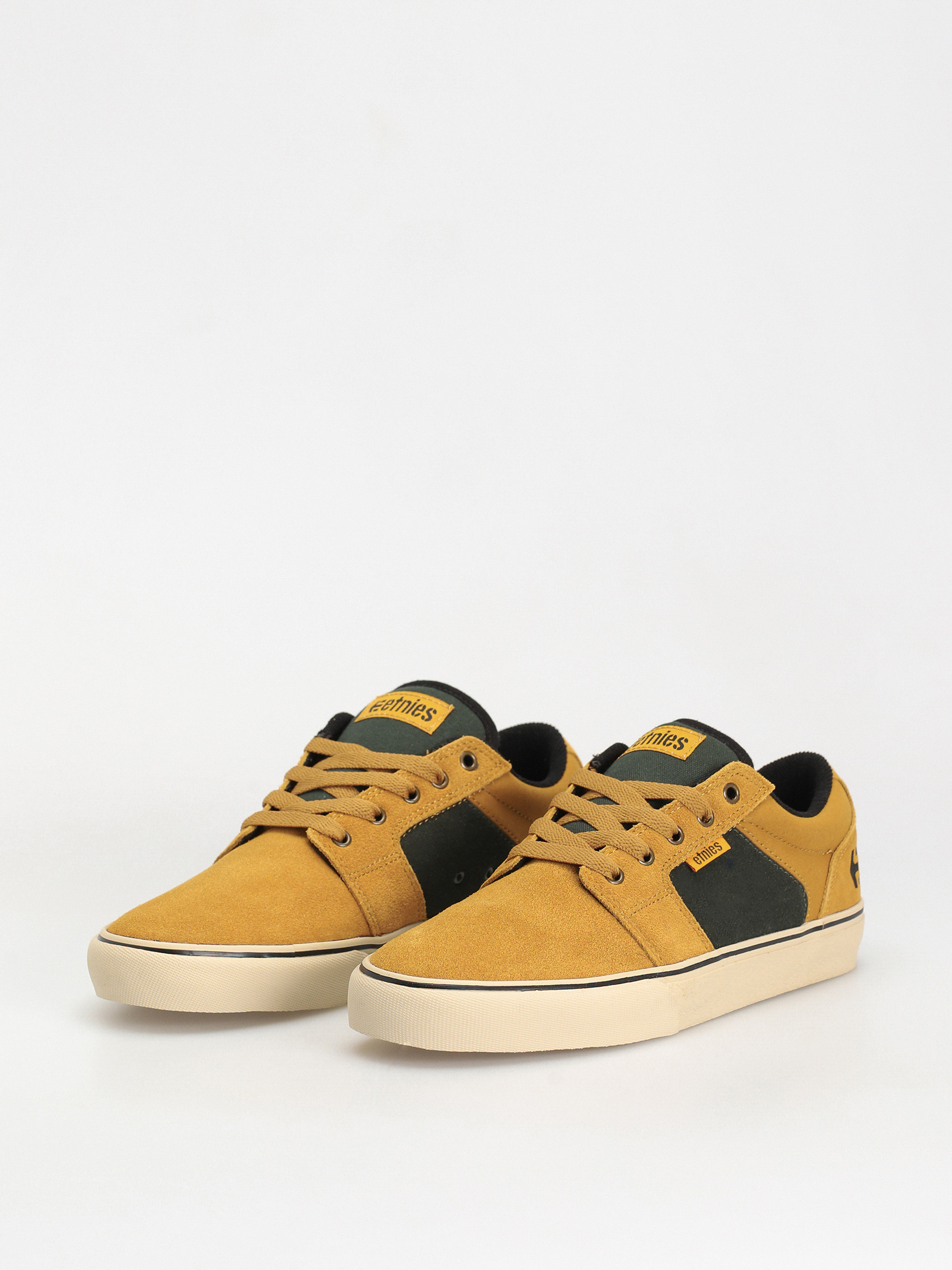 Etnies Barge Ls Shoes (tan/green)