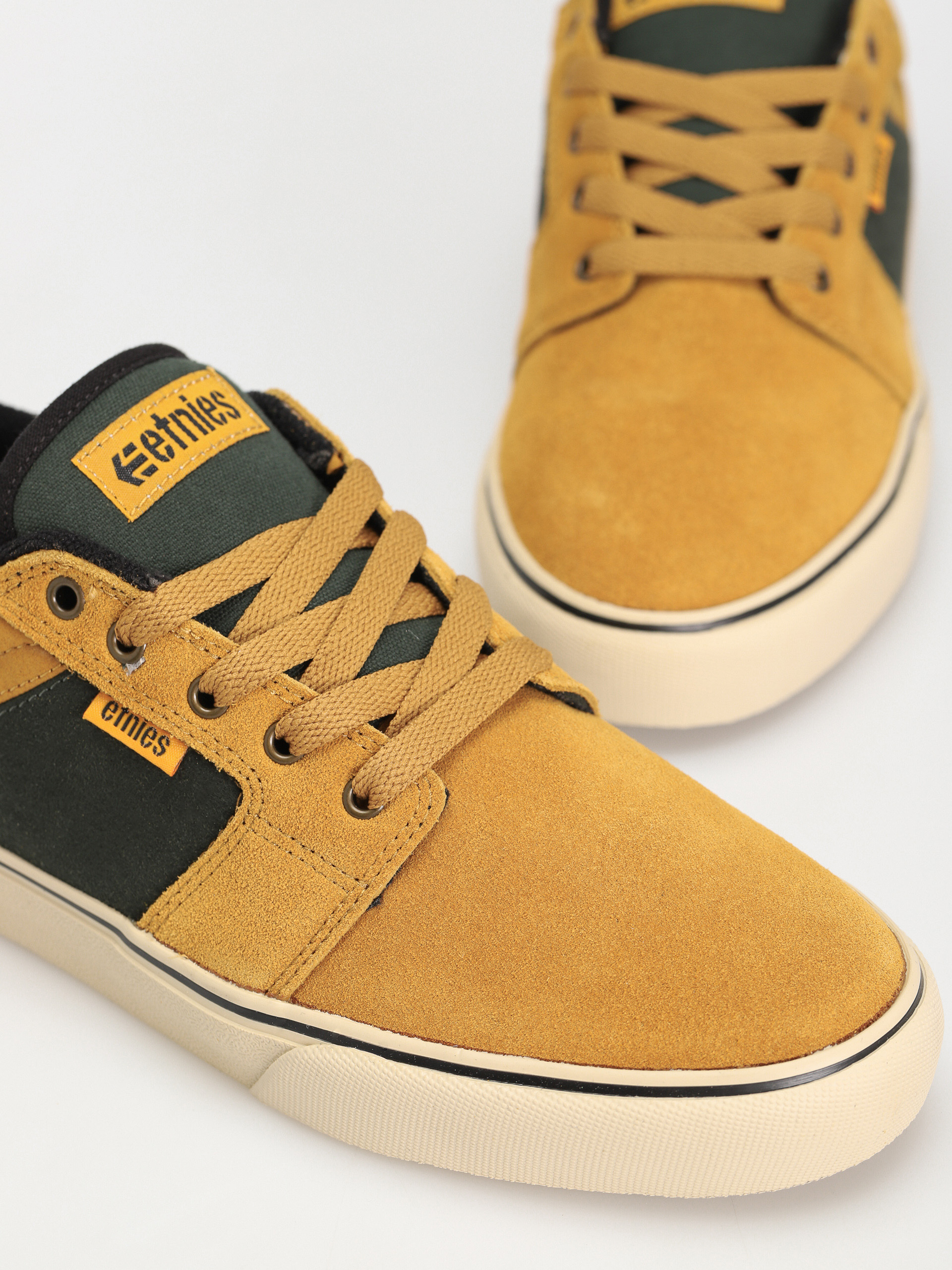 Etnies Barge Ls Shoes (tan/green)