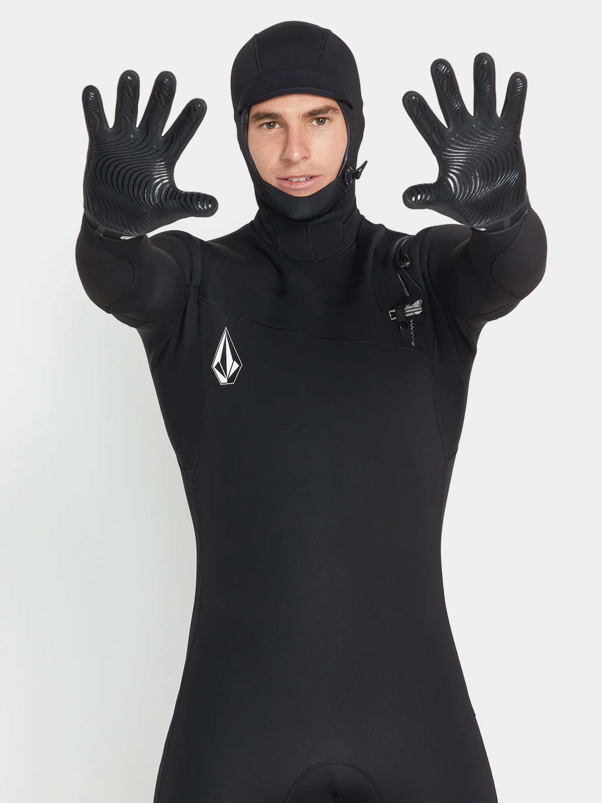 Volcom 3Mm 5 Finger Glove Handschuhe (black)
