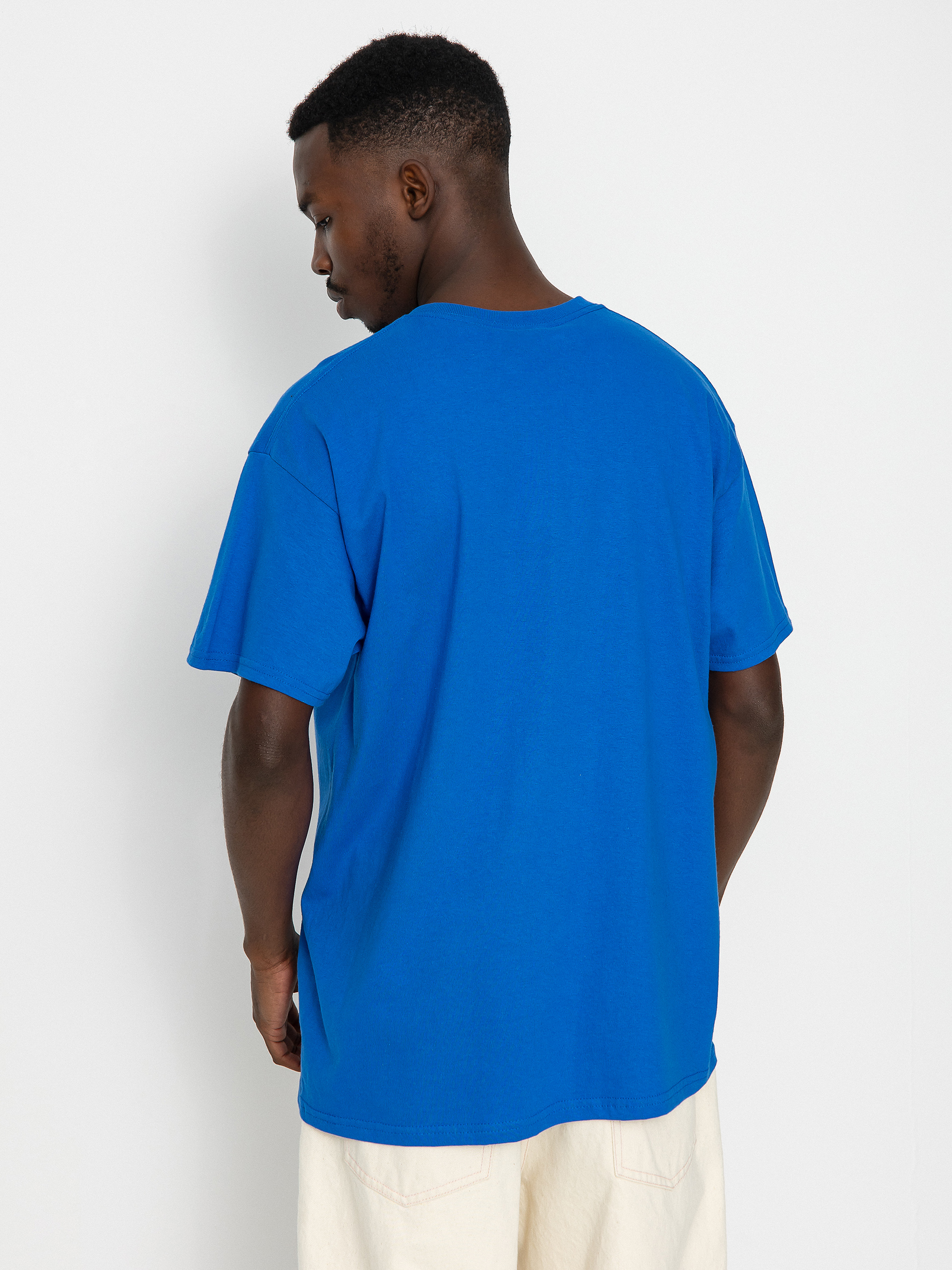 Thrasher Flame Logo T-shirt (royal blue)