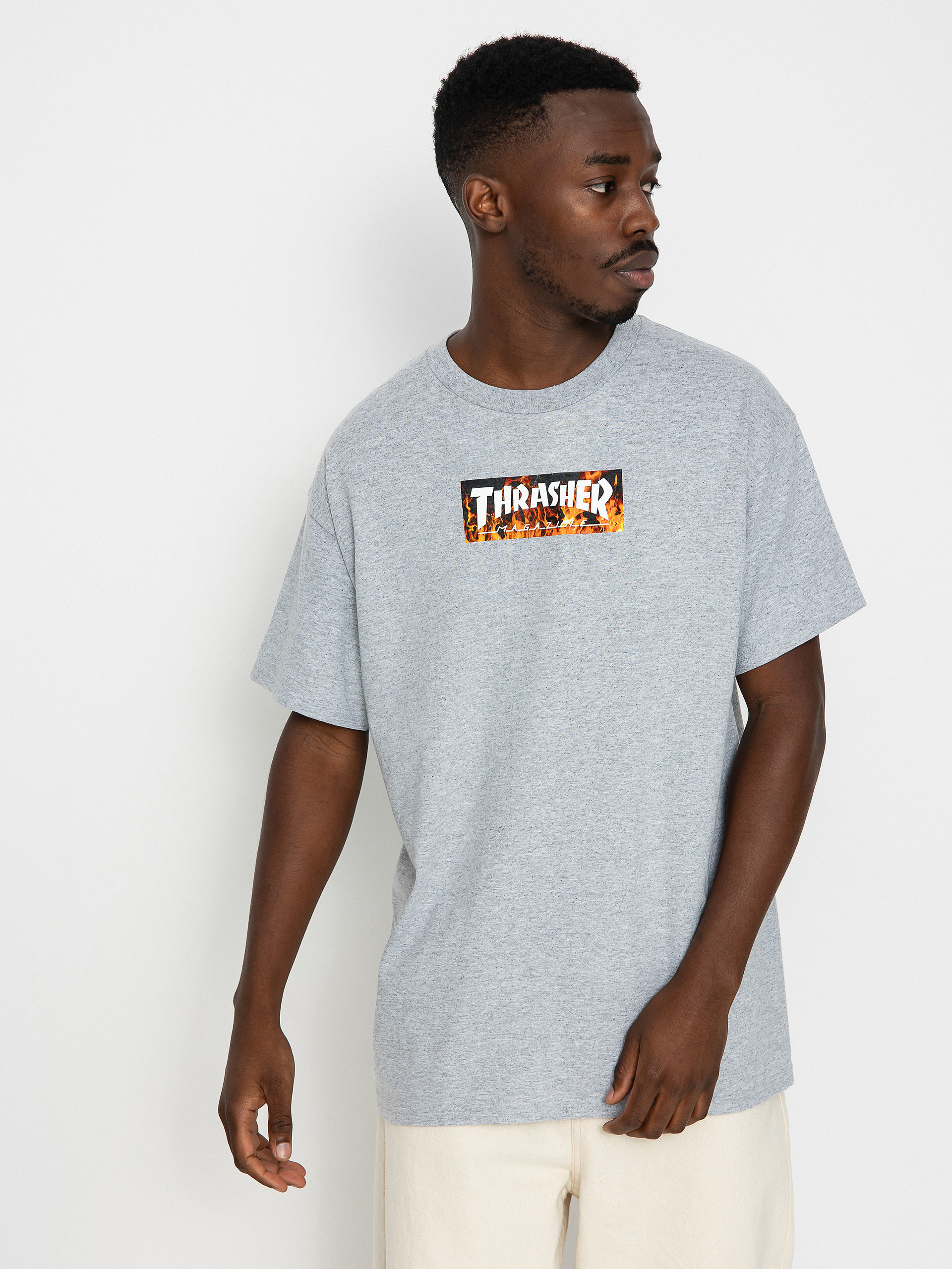 Thrasher Blaze T-shirt (sport grey)