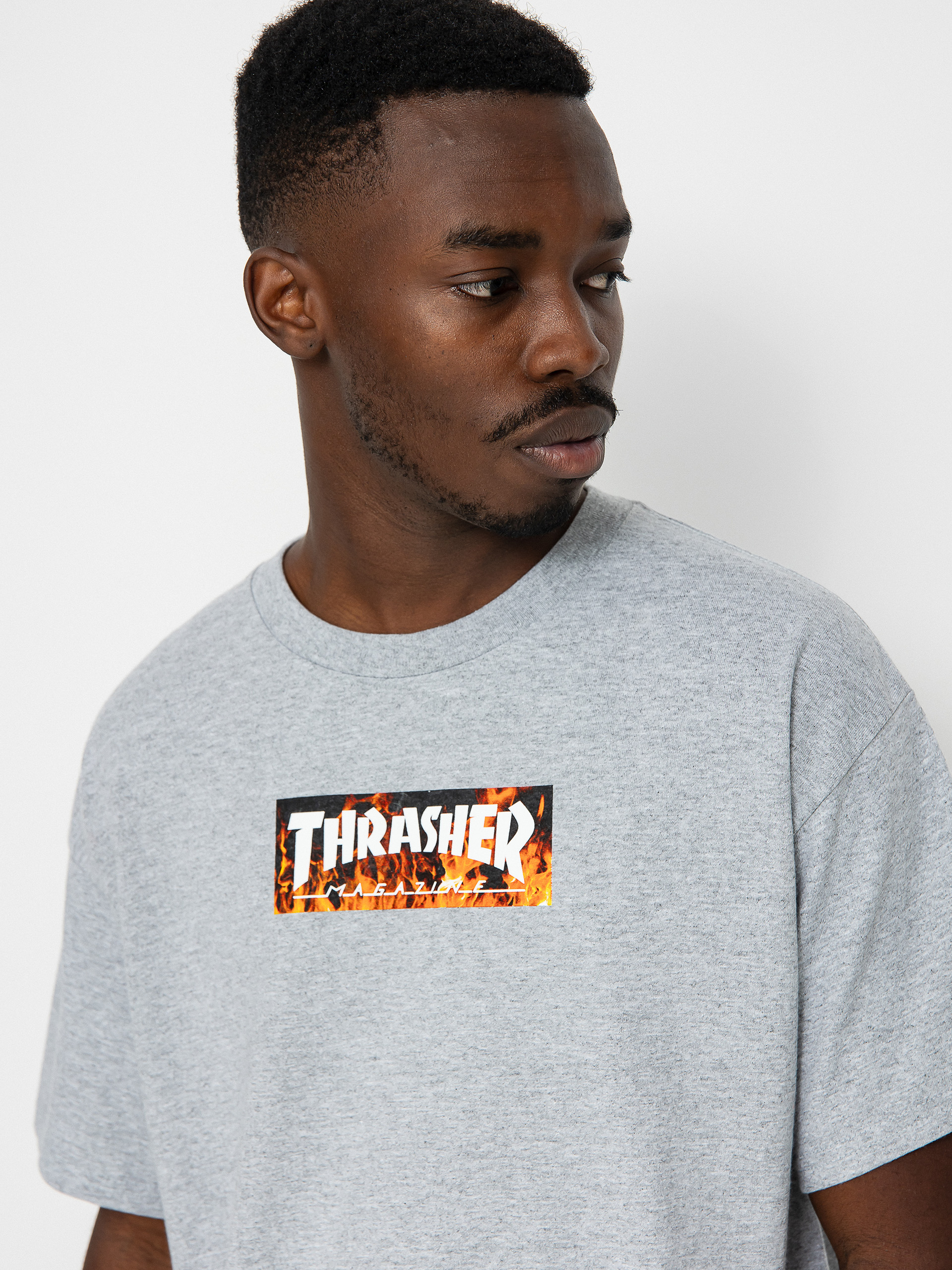 Thrasher Blaze T-shirt (sport grey)