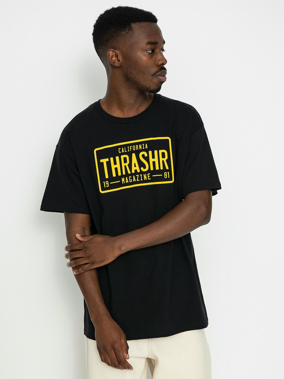 Thrasher License Plate T-shirt (black)