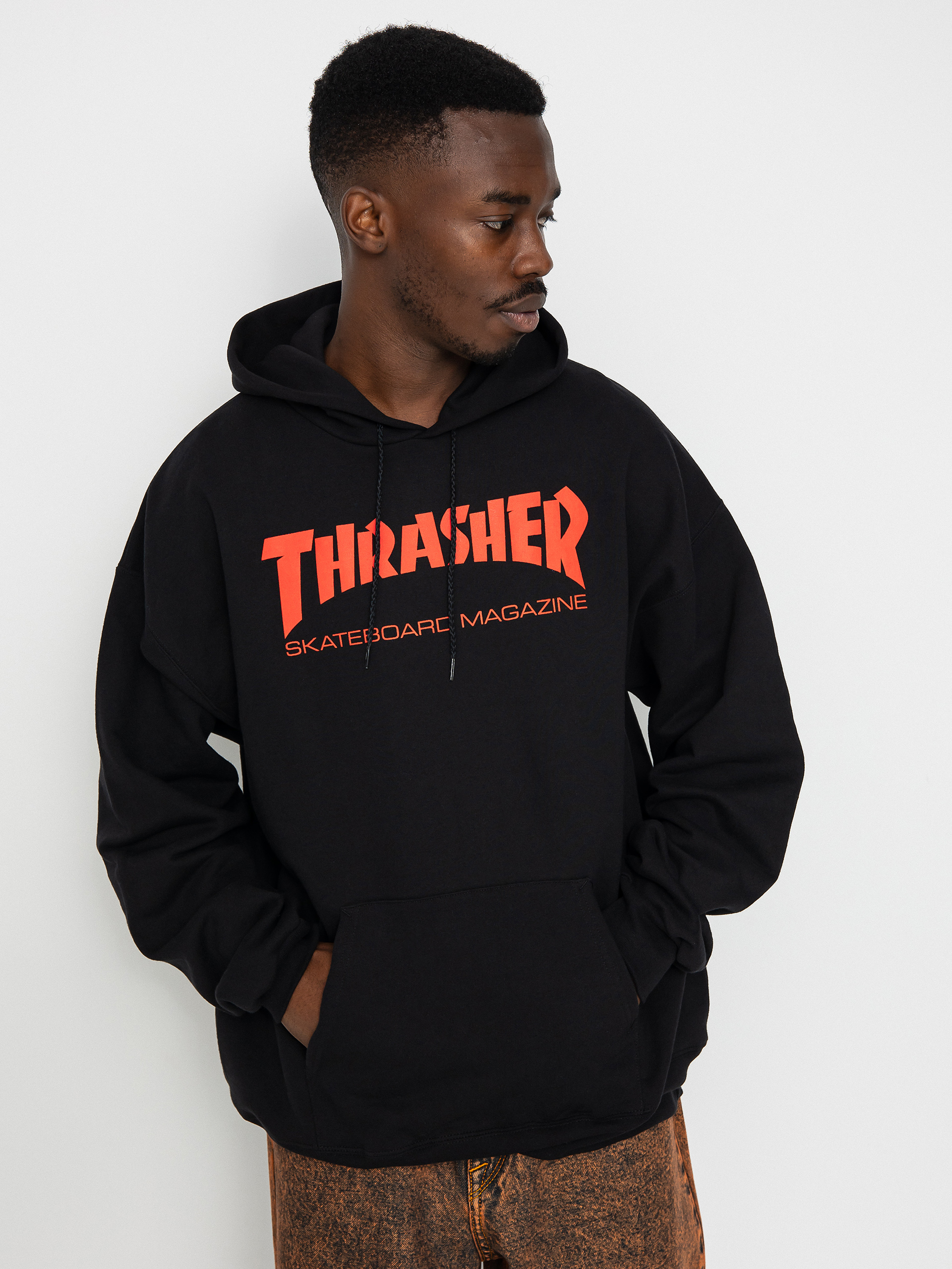 Thrasher Skate Mag HD Hoodie (black/red)