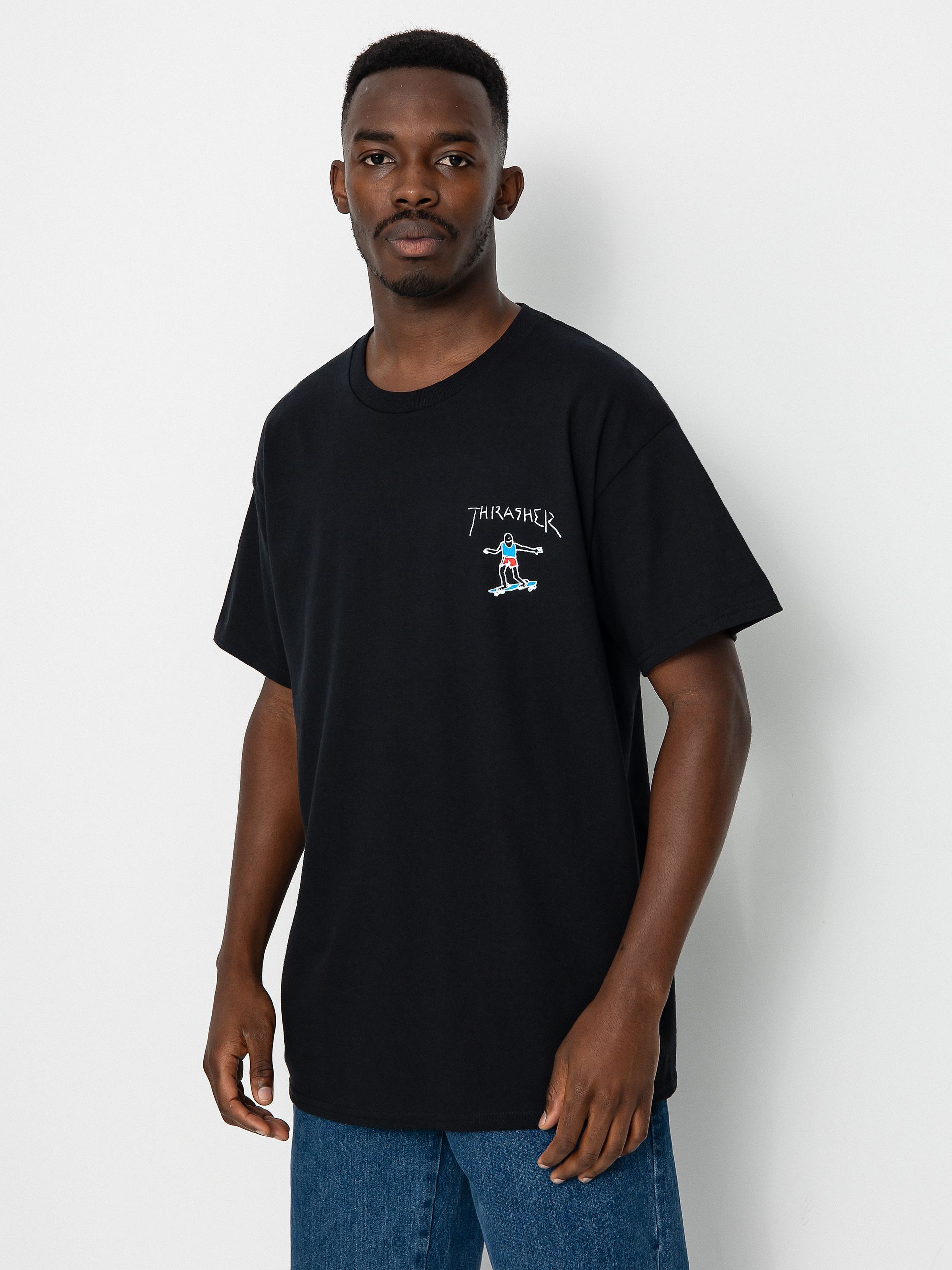Thrasher Gonz Mini Logo T-shirt black (black)